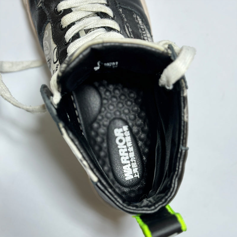 Warrior High Ankle Leather Sneaker Shoes