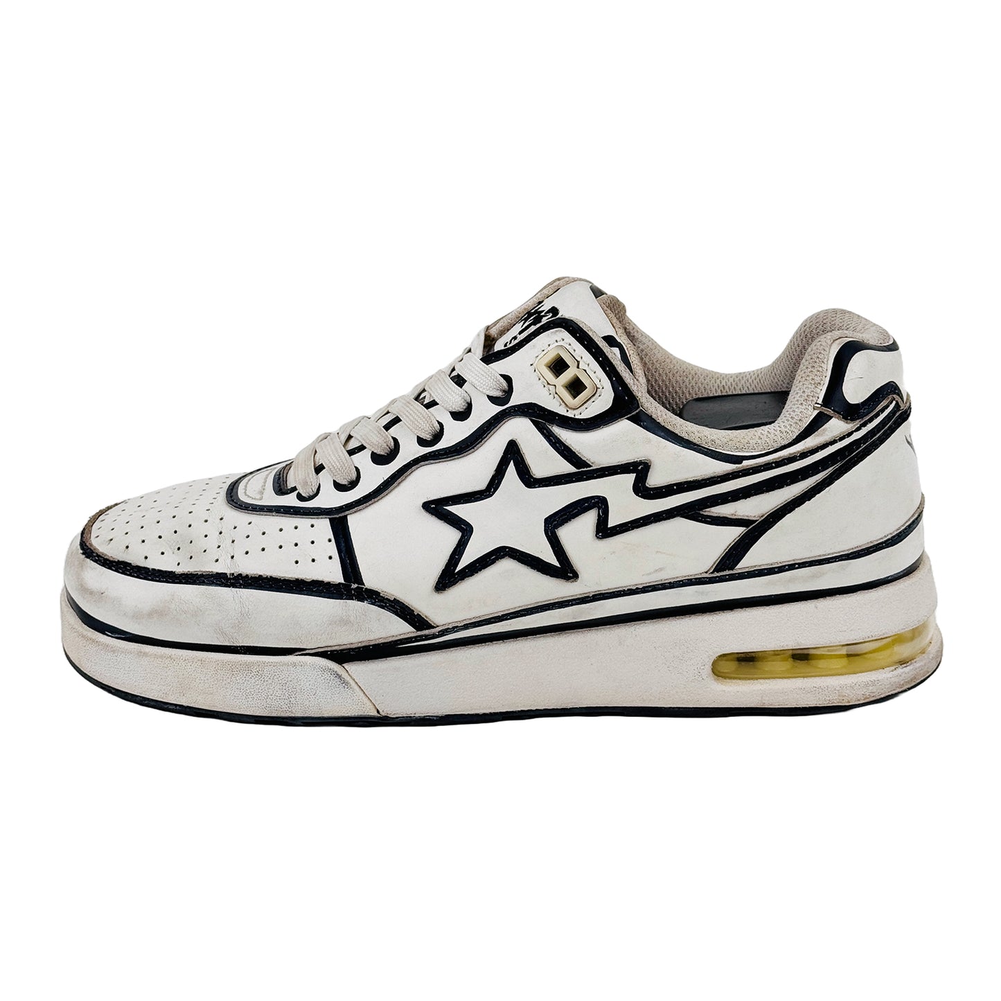 A Bathing Ape Road Sta Shoes (Size 43/43.5) - 001FWJ731918-WHT