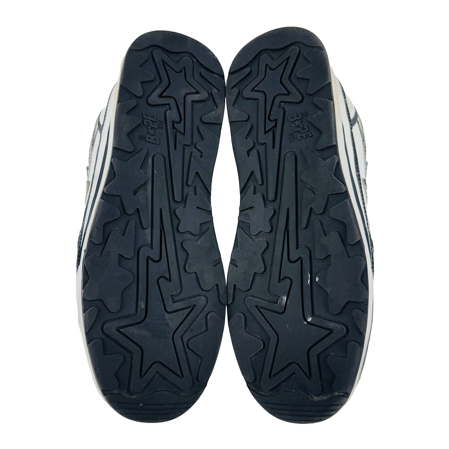 A Bathing Ape Road Sta Shoes (Size 43/43.5) - 001FWJ731918-WHT