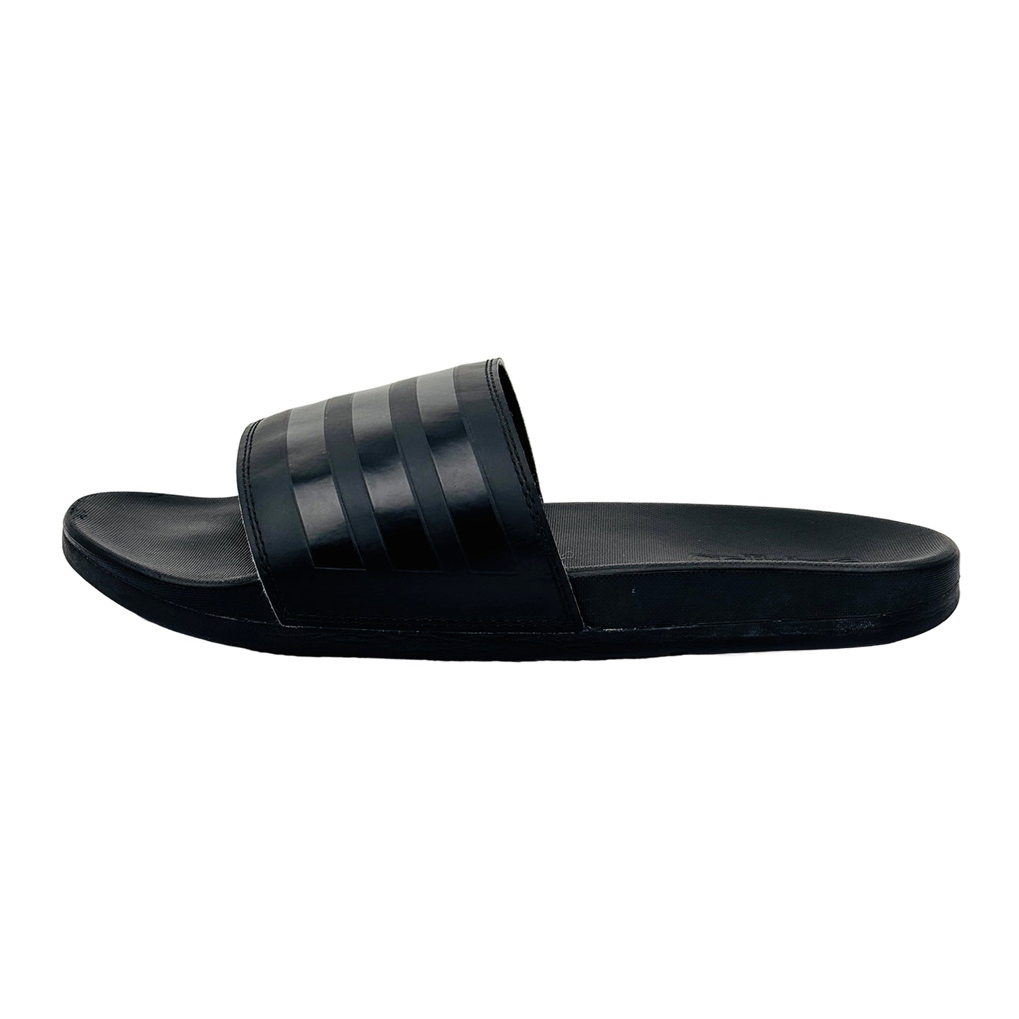 Adidas Adilette Black Comfort Slides (Size 44.5/45) - GZ5896