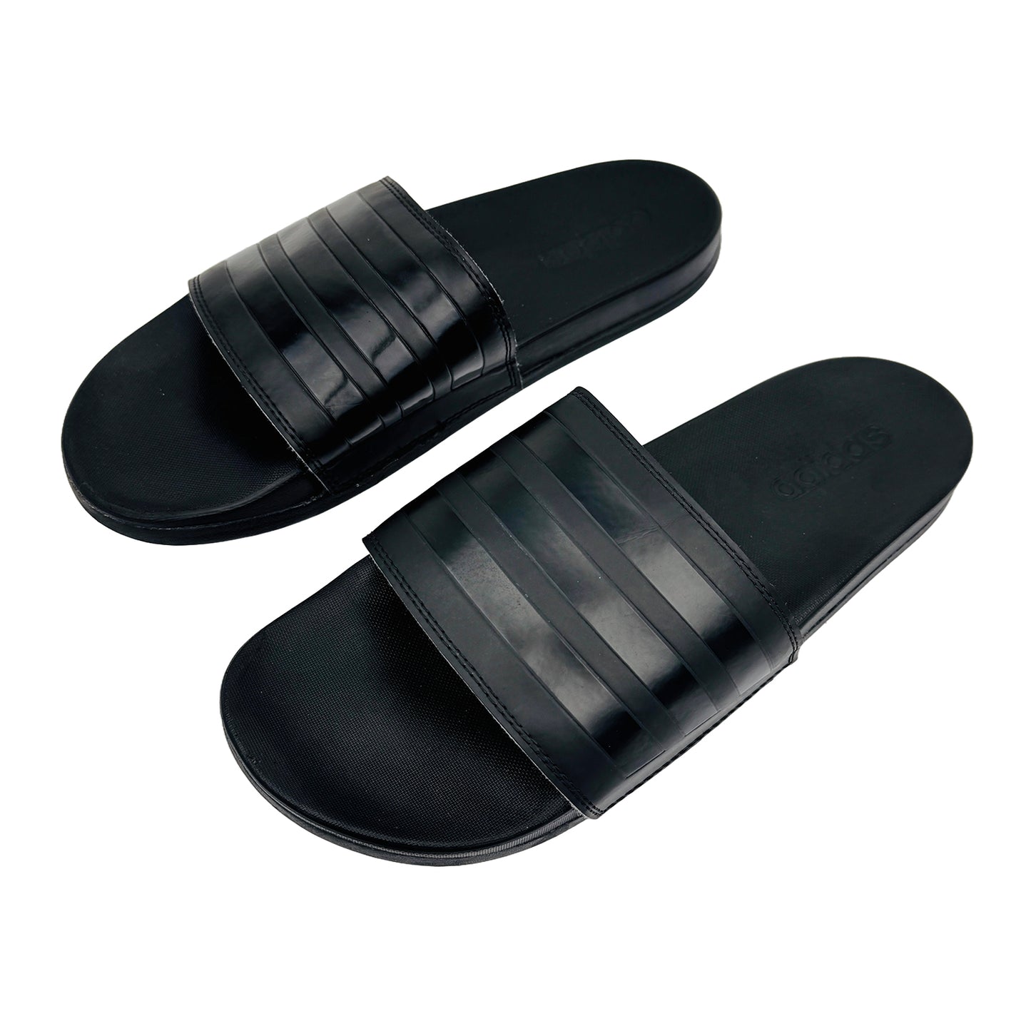 Adidas Adilette Black Comfort Slides (Size 44.5/45) - GZ5896