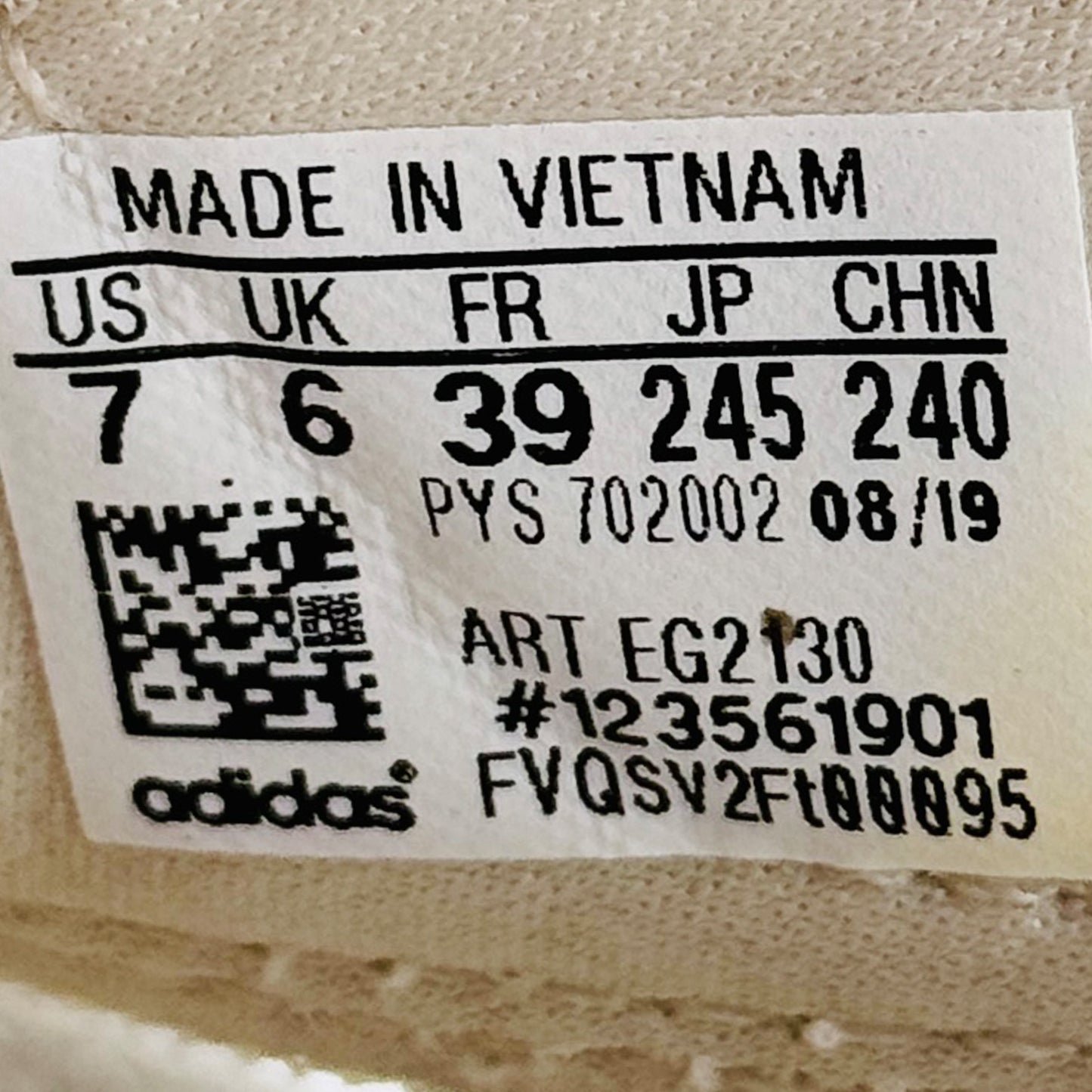 Adidas Adilette Sandal Slides (Size 39) - EG2130