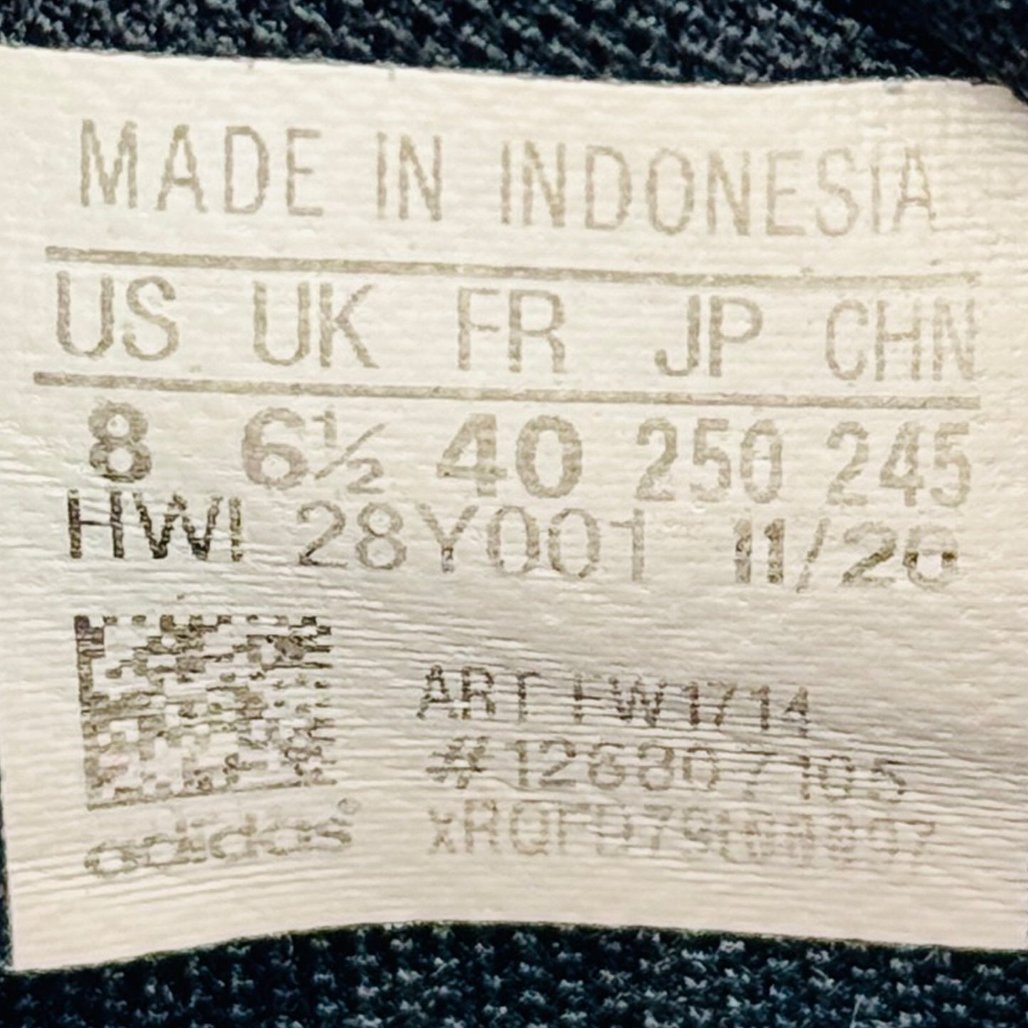 Adidas Fluidstreet Running Shoes (Size 40) - FW1714