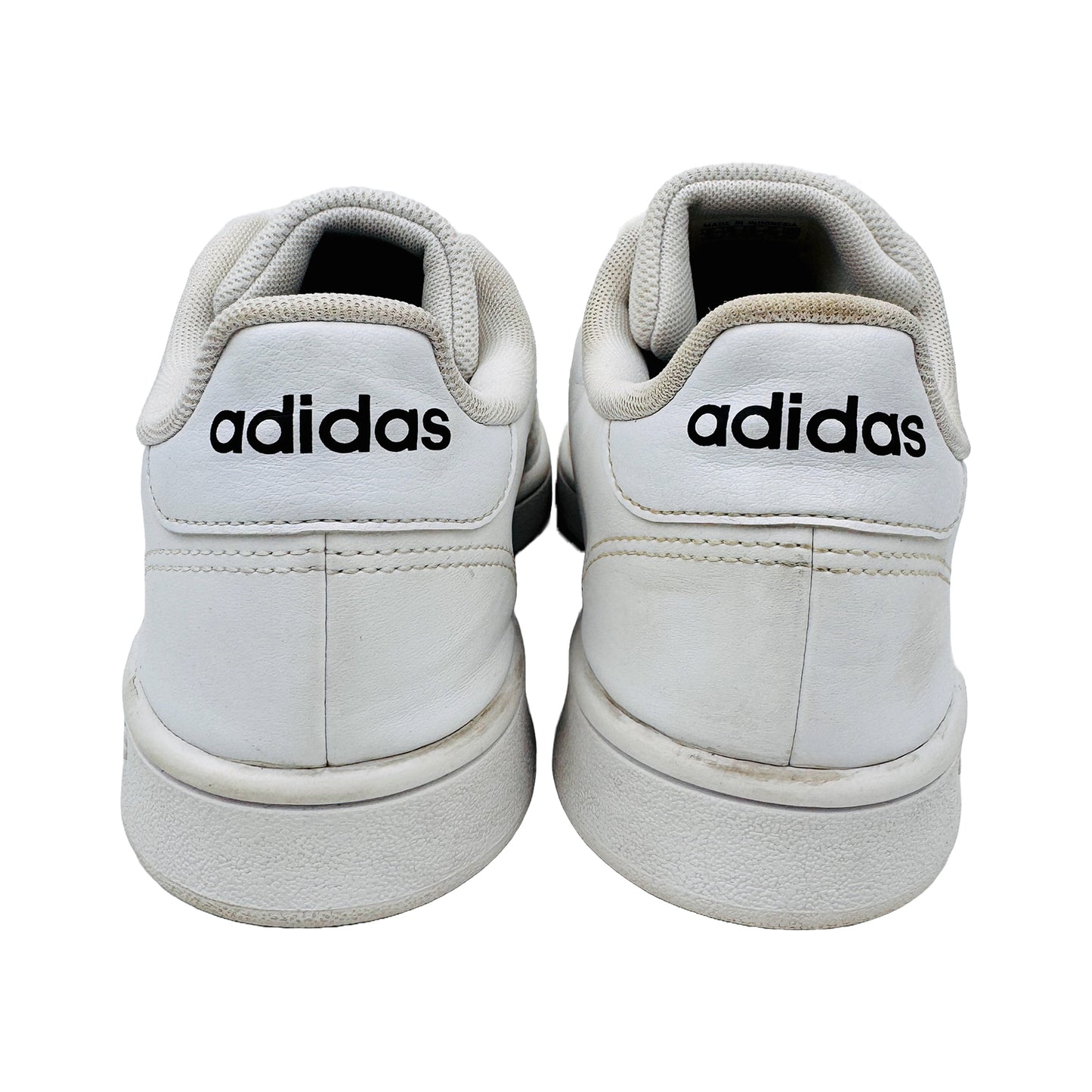 Adidas Grand Court Base White Shoes (Size 41.5) - EE7968