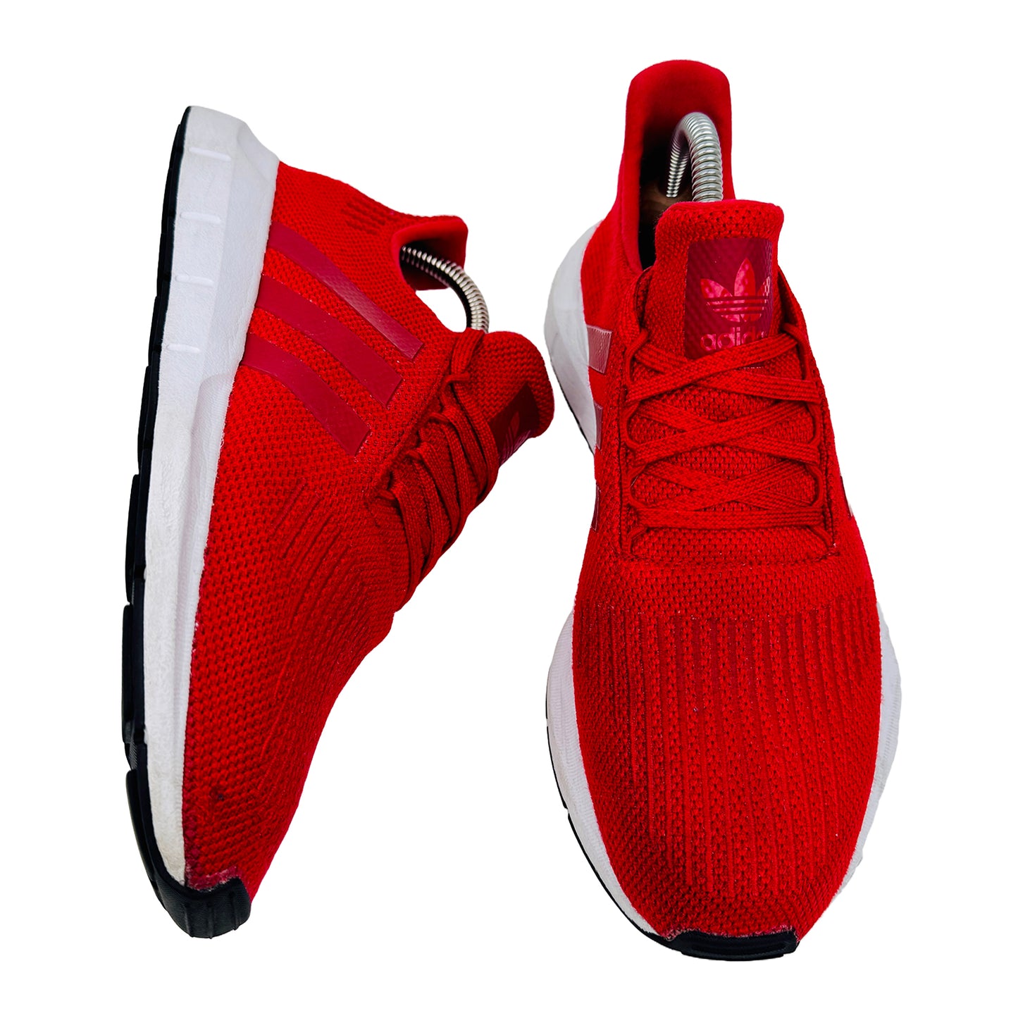 Adidas Men's Red Swift Run Shoes (Size 42)