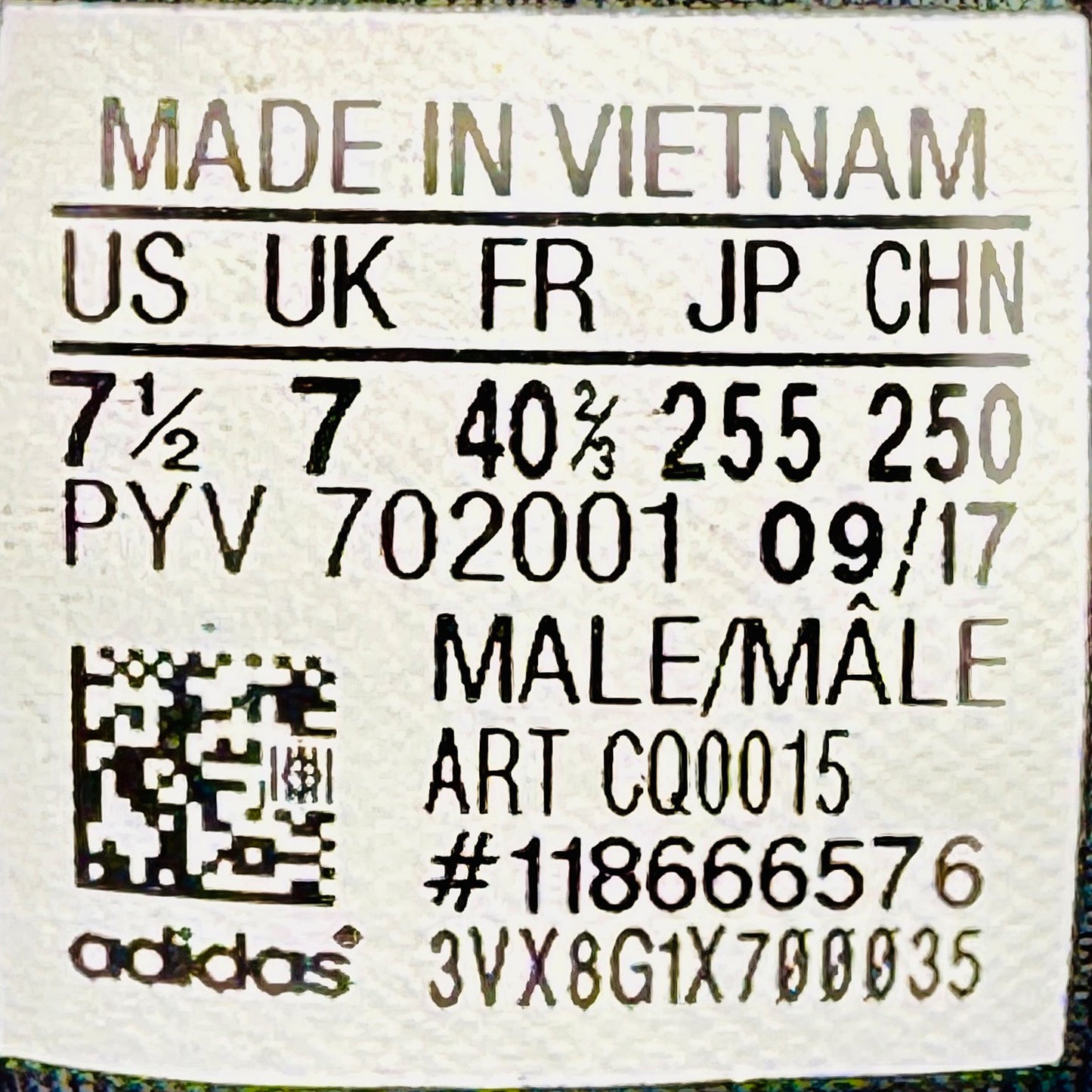 Adidas Response Black Running Shoes (Size 40.5) - CQ0015