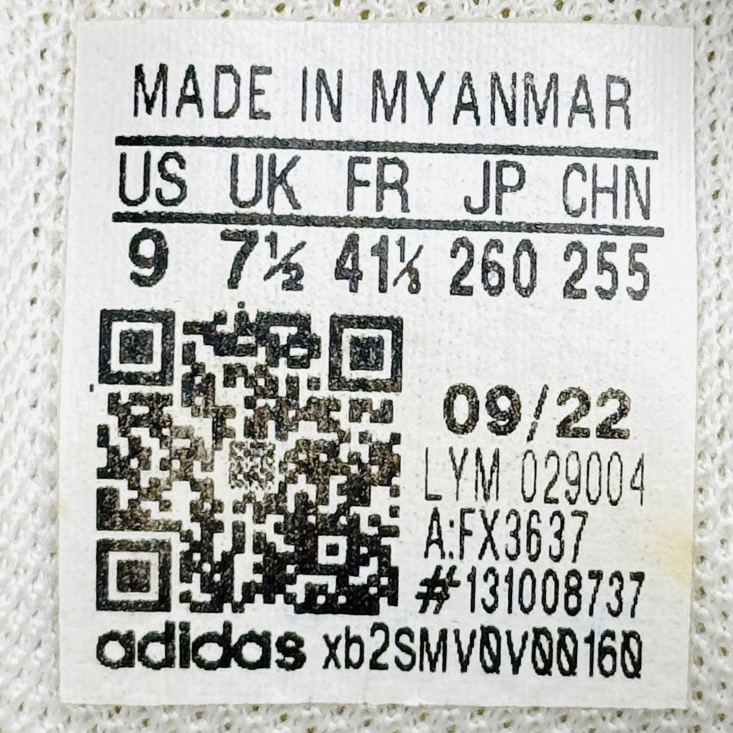 Adidas Ultimashow White Shoes (Size 41.5) - FX3637