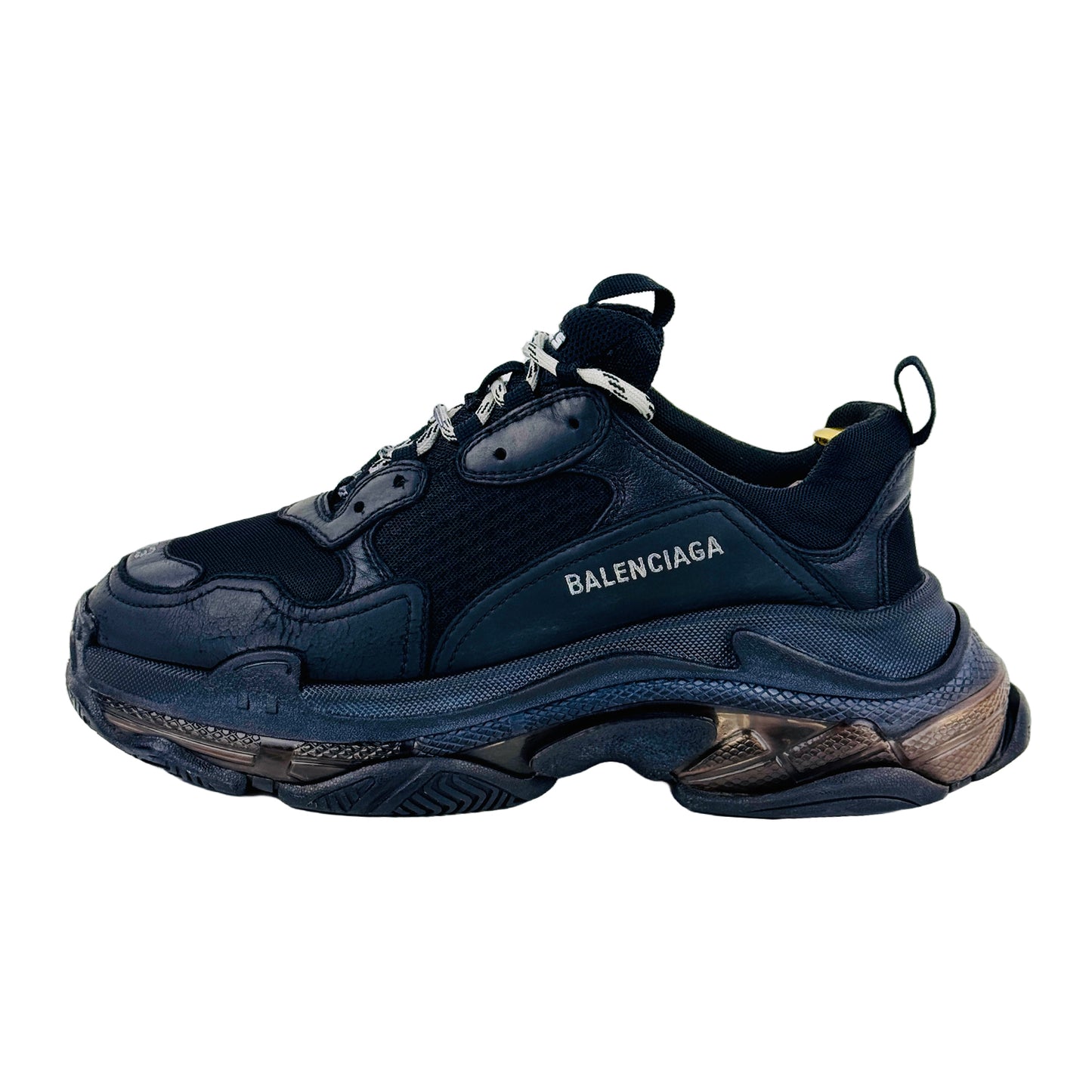 Balenciaga Men's Triple S Clear Sole Shoes (Size 42.5/43) - 541624