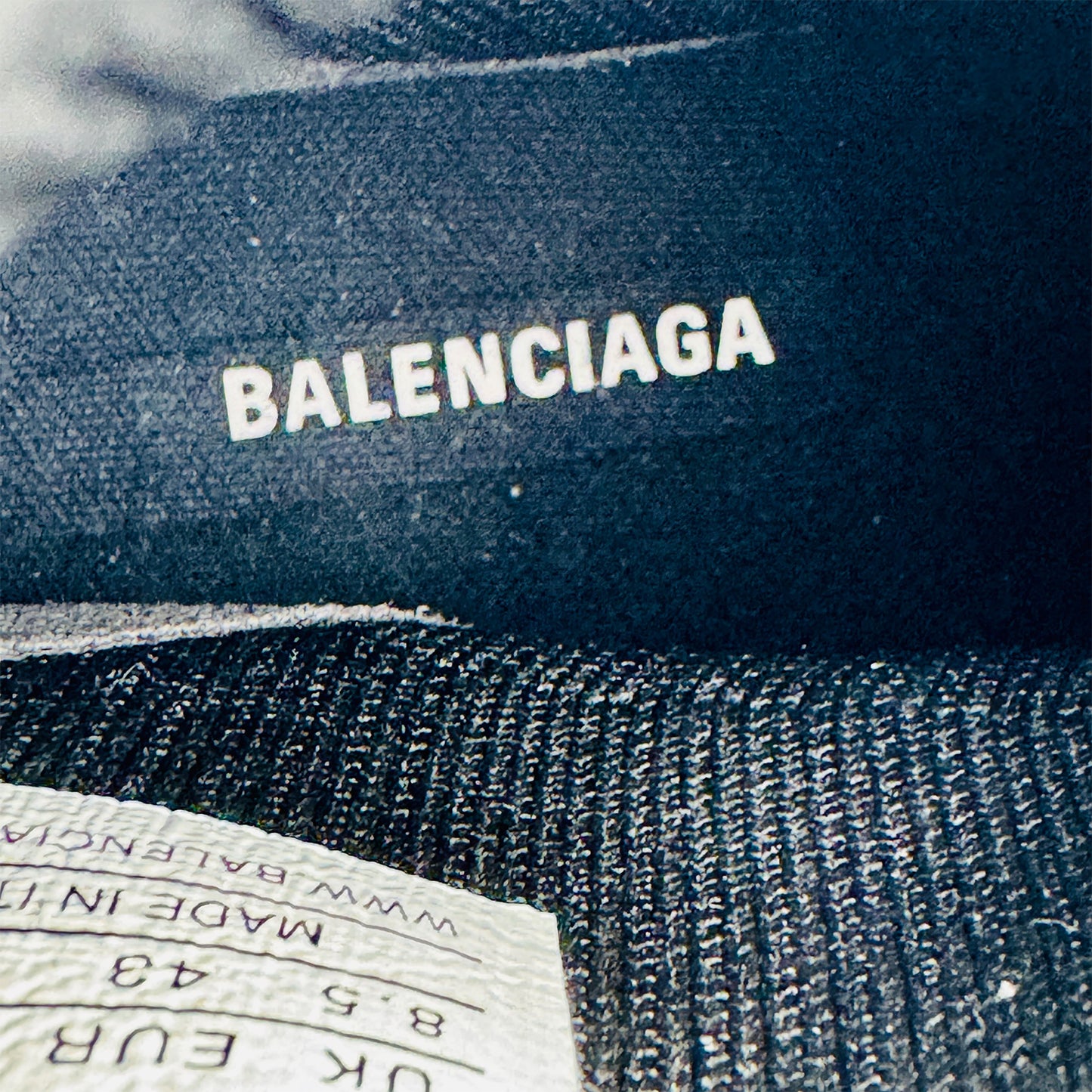 Balenciaga Speed Trainer Black Shoes (Size 42.5/43)