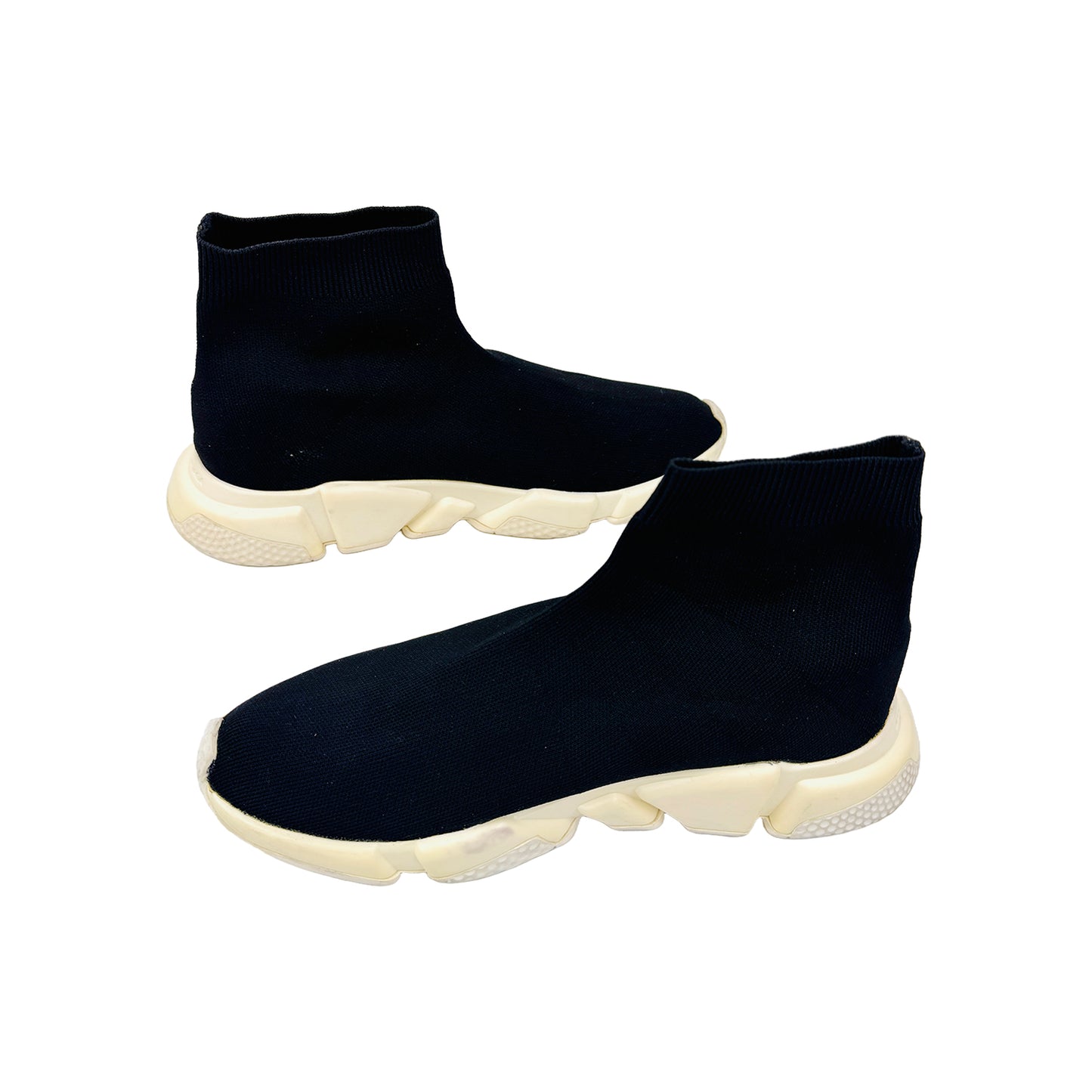 Balenciaga Speed Trainers Black High Top Shoes (Size 42.5/43)