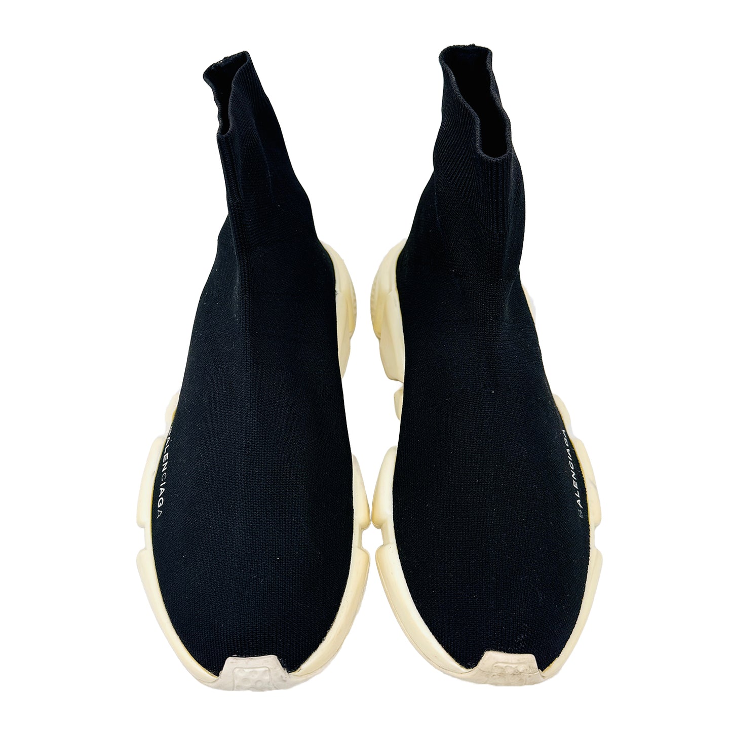 Balenciaga Speed Trainers Black High Top Shoes (Size 42.5/43)