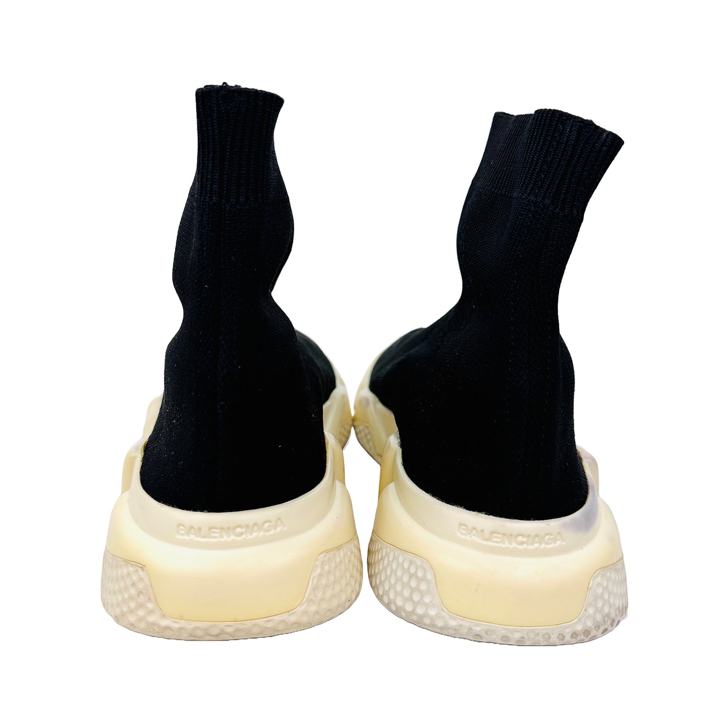 Balenciaga Speed Trainers Black High Top Shoes (Size 42.5/43)