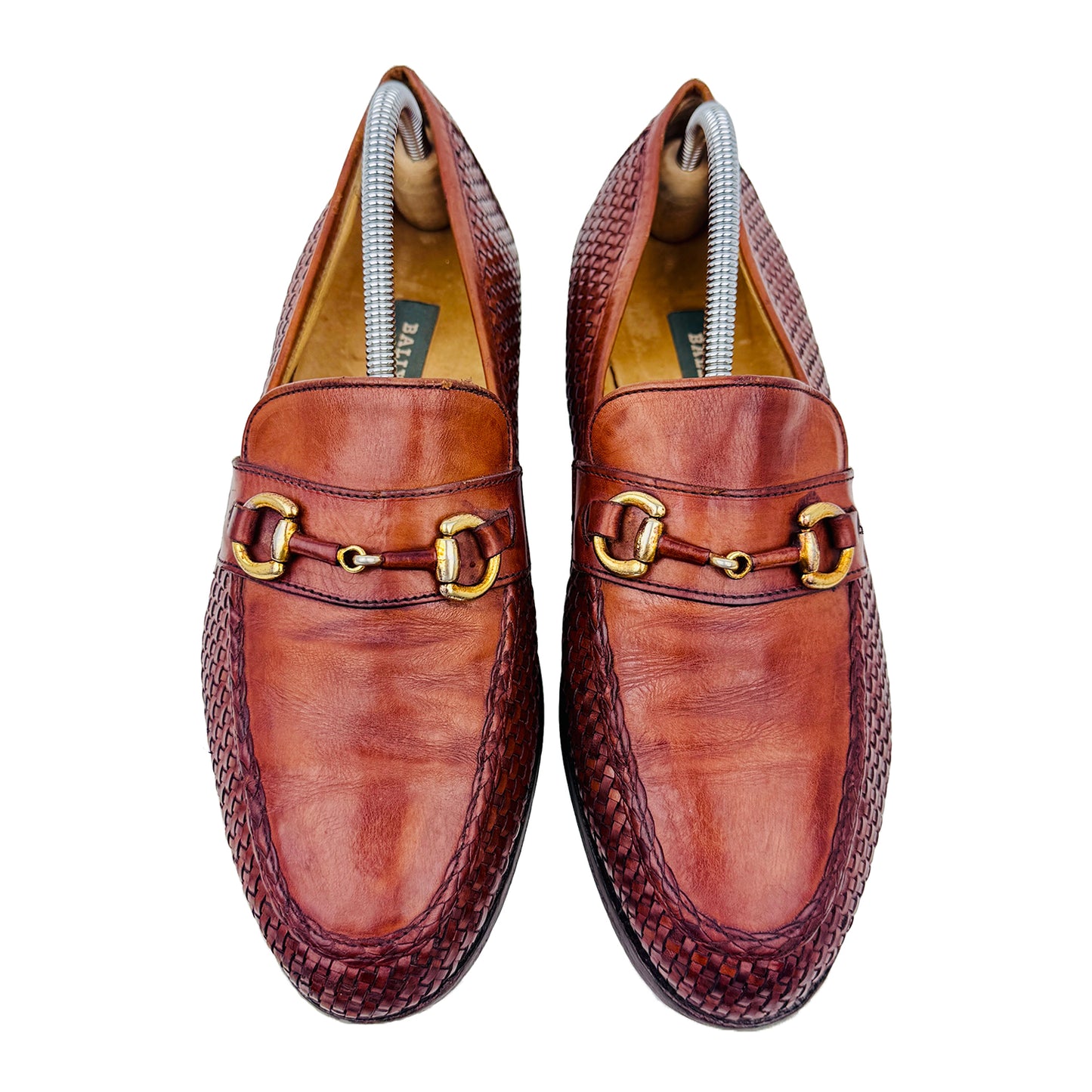 Bally Men's Leather Flat Loafer Shoes (Size 44.5/45)