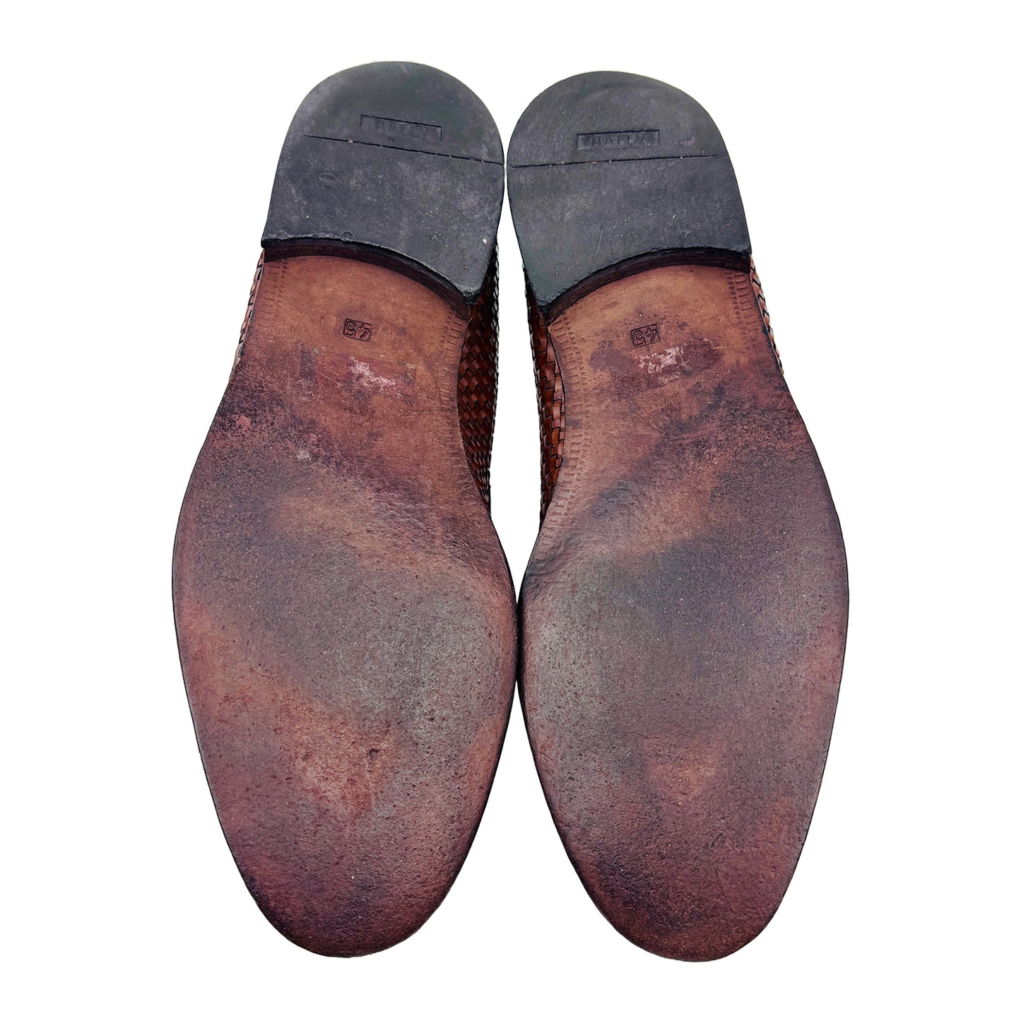 Bally Men's Leather Flat Loafer Shoes (Size 44.5/45)