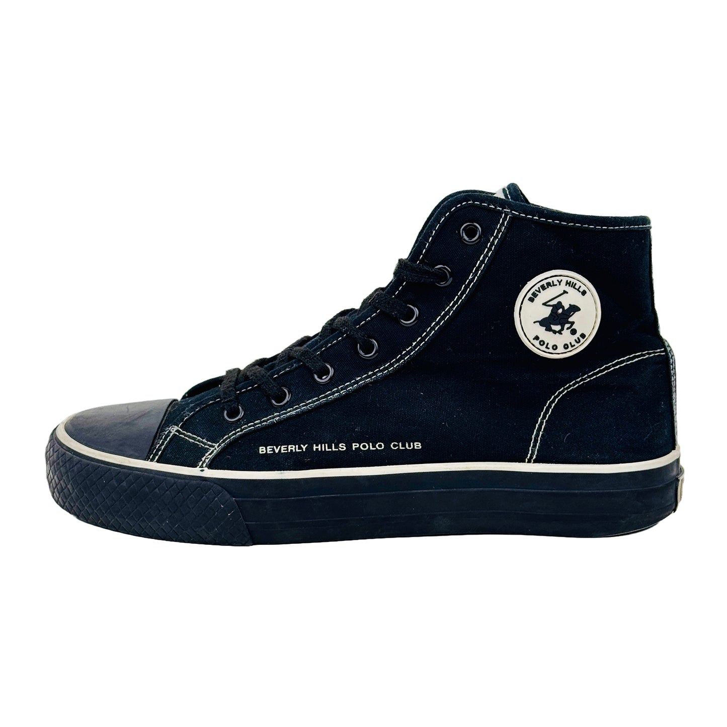Beverly Hills Polo Club Hi Top Black Shoes (Size 43) - MP40-OG31-3