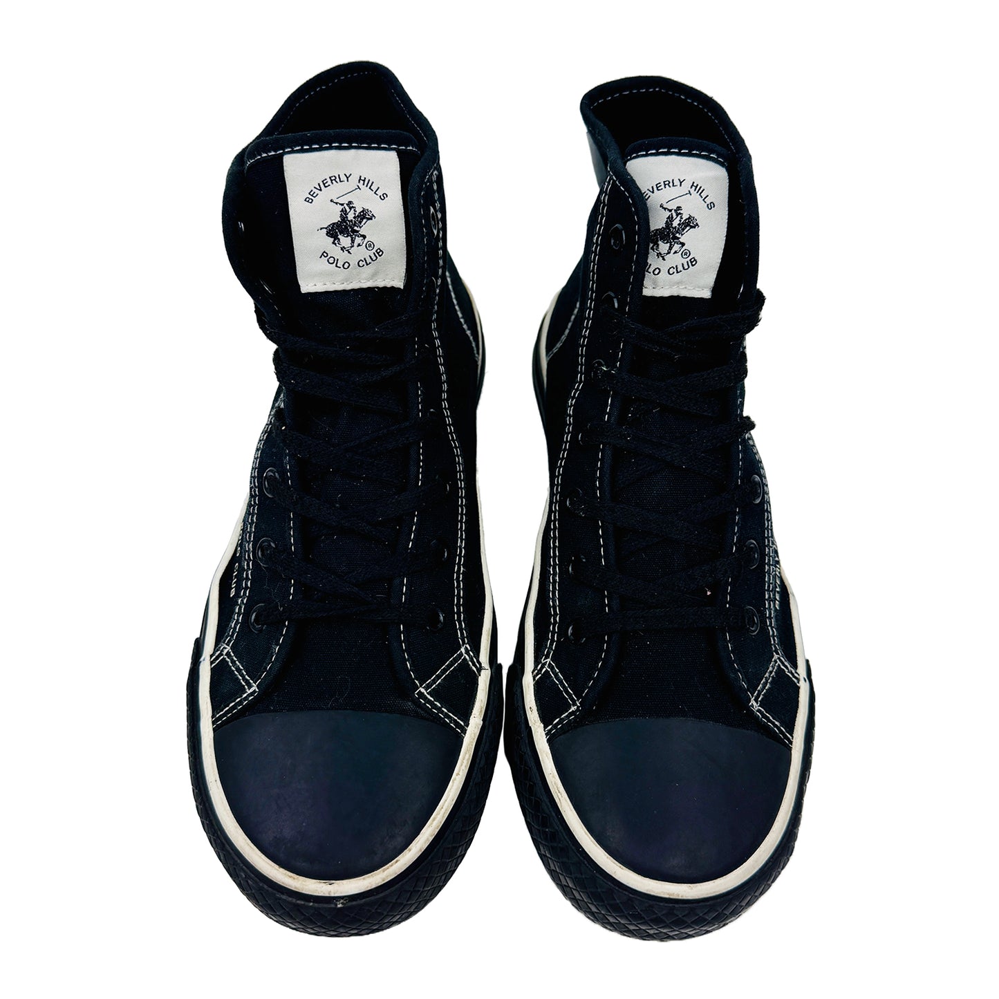 Beverly Hills Polo Club Hi Top Black Shoes (Size 43) - MP40-OG31-3