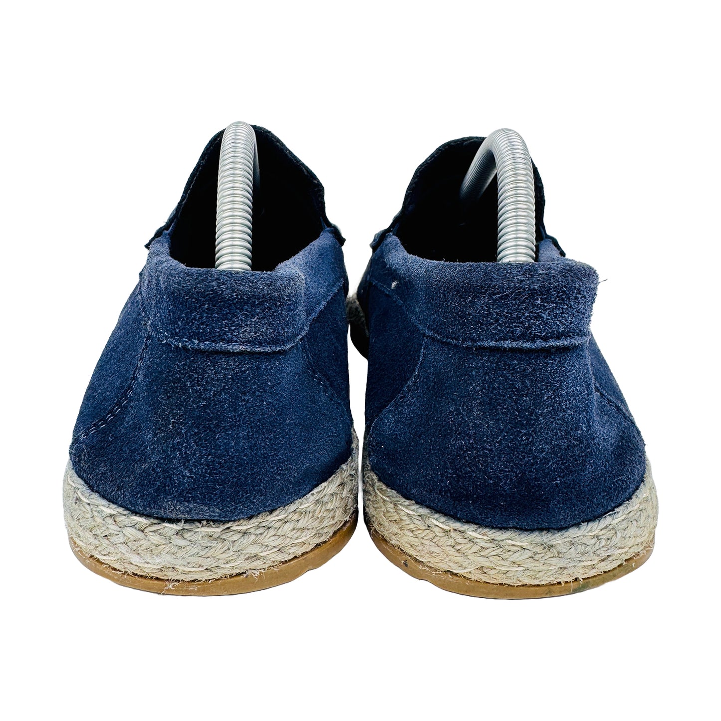 Billionaire Crest Navy Blue Moccasin Shoes (Size 42/42.5)
