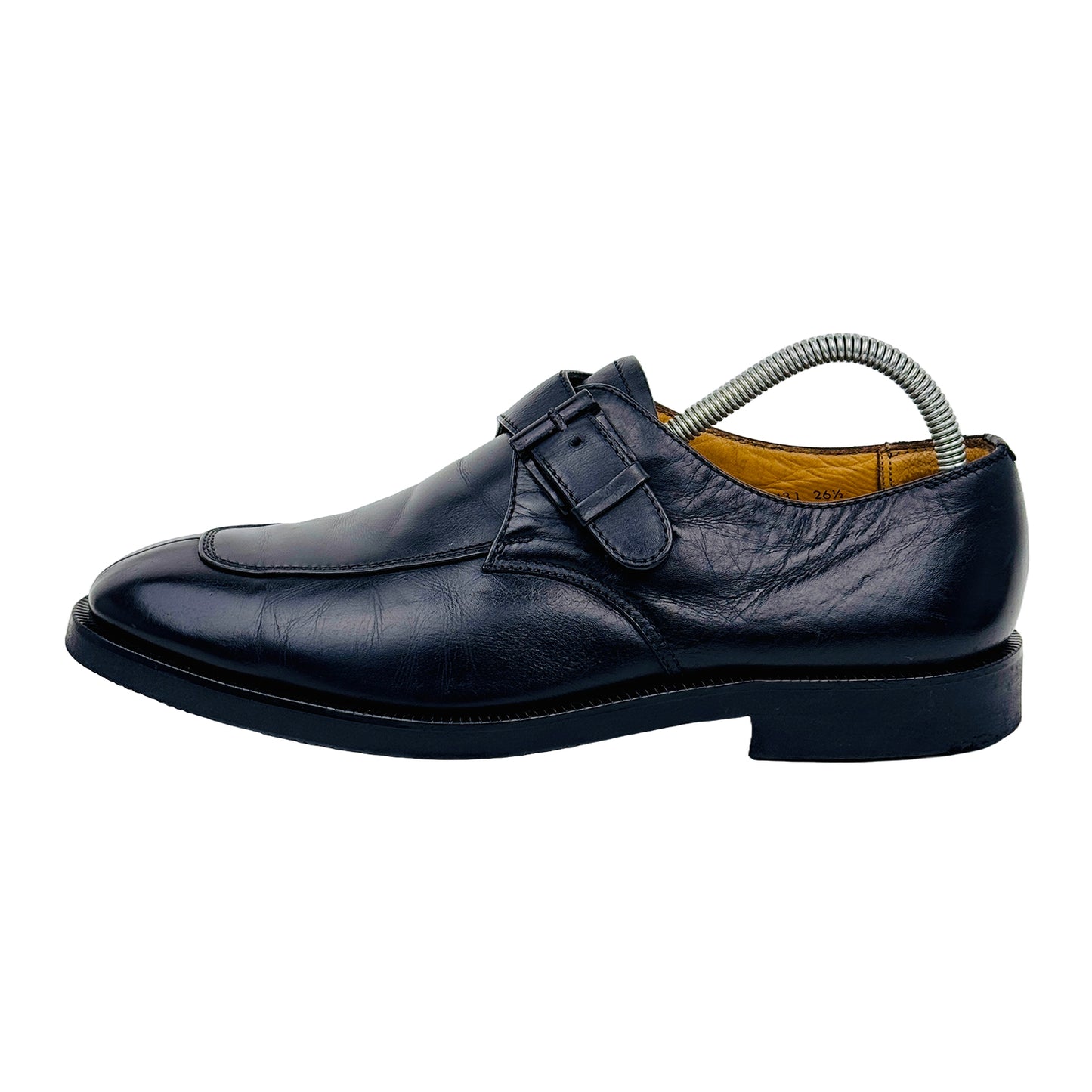 Burberry London Monk Strap Black Shoes (Size 42.5/43)