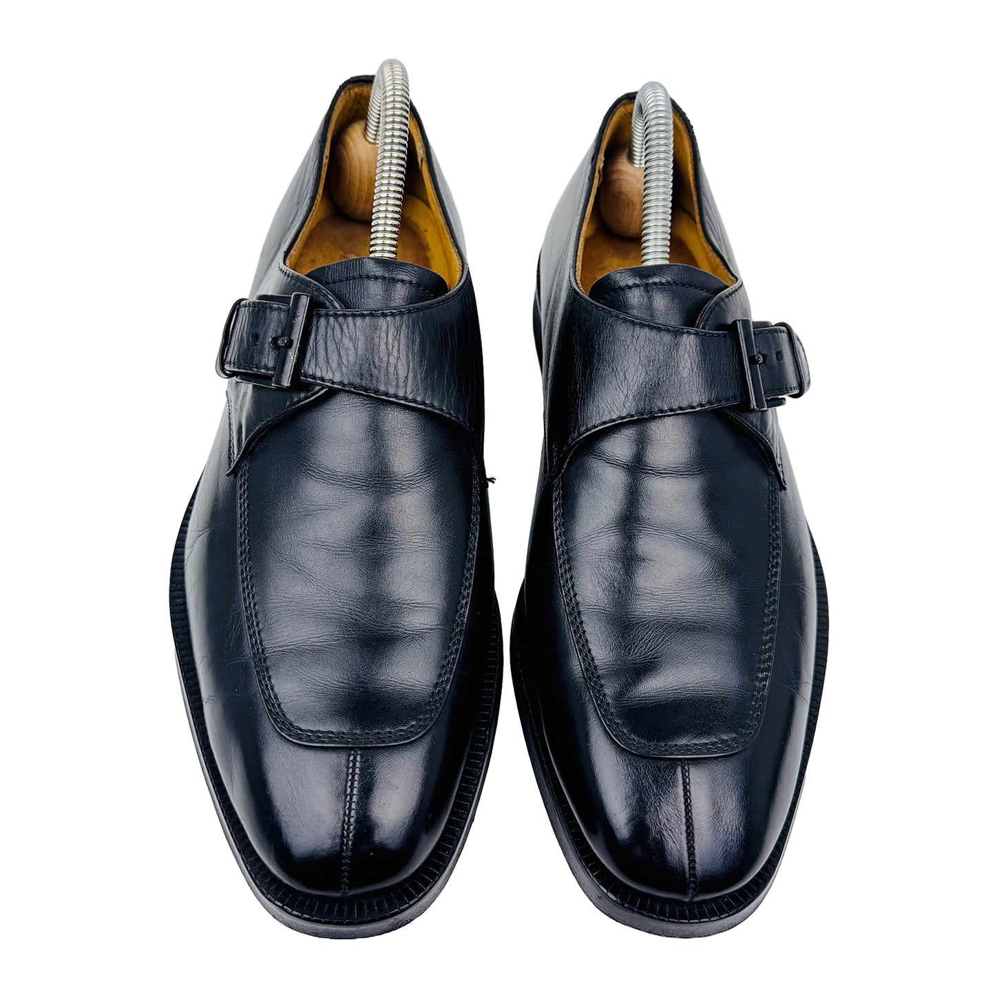 Burberry London Monk Strap Black Shoes (Size 42.5/43)