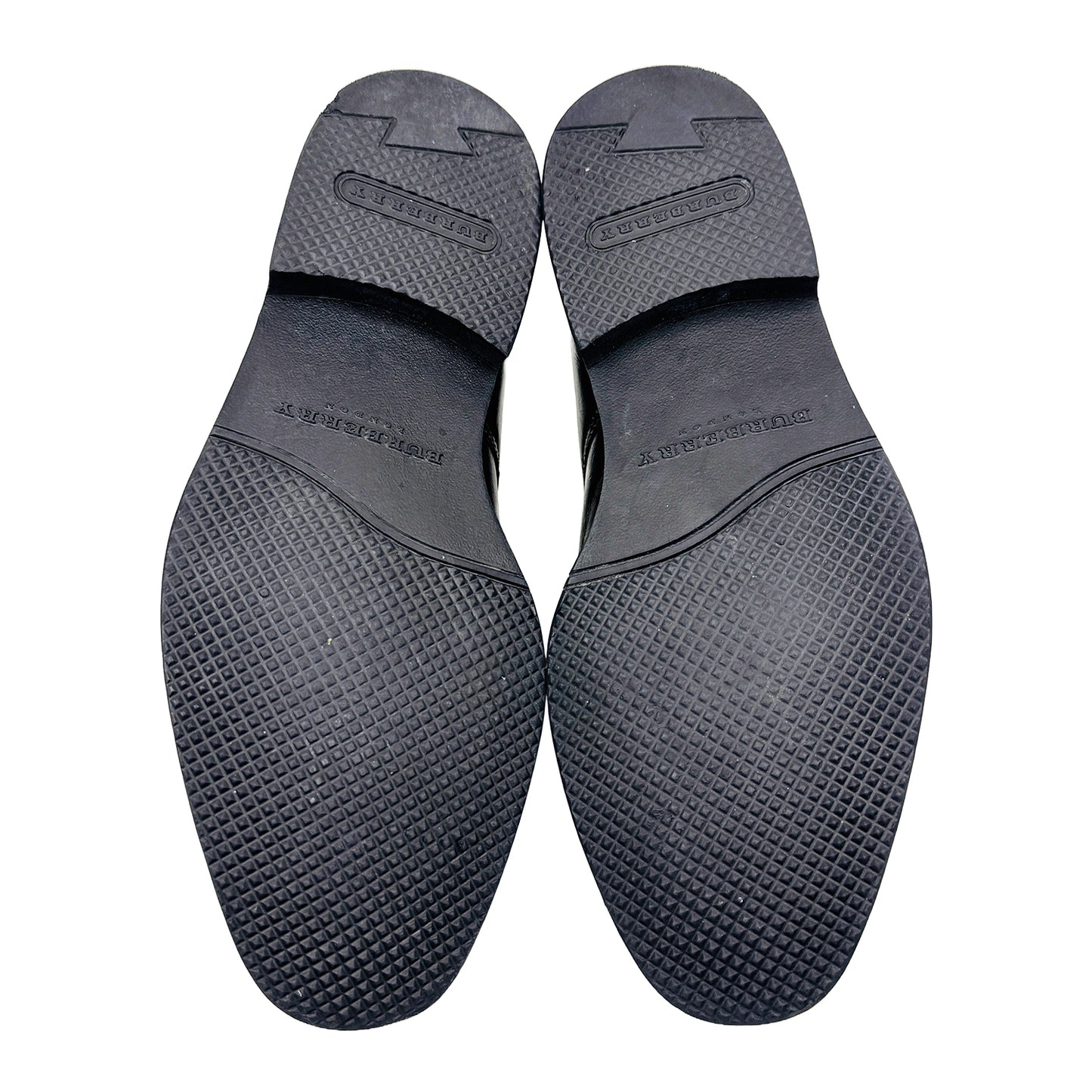 Burberry London Monk Strap Black Shoes (Size 42.5/43)