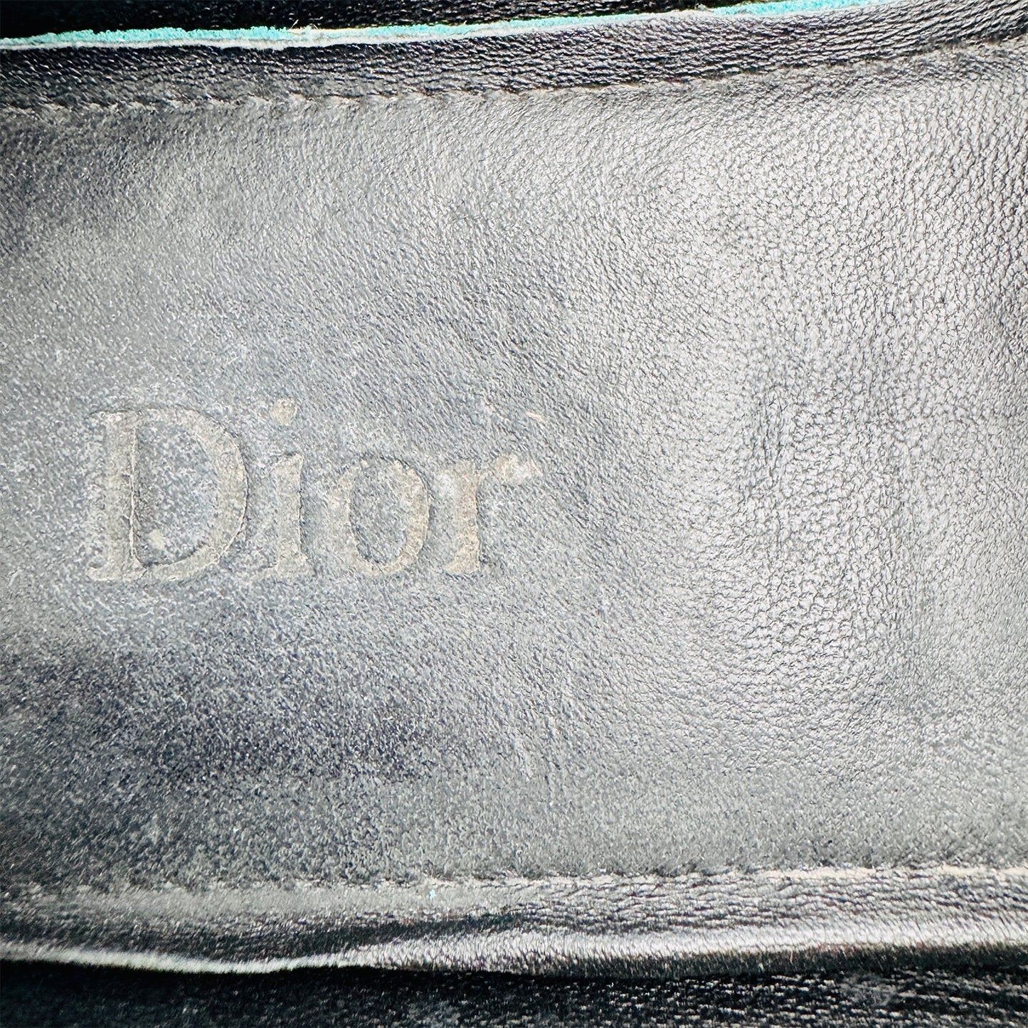 Christian Dior Men's Blue Driver Loafer Shoes (Size 41)