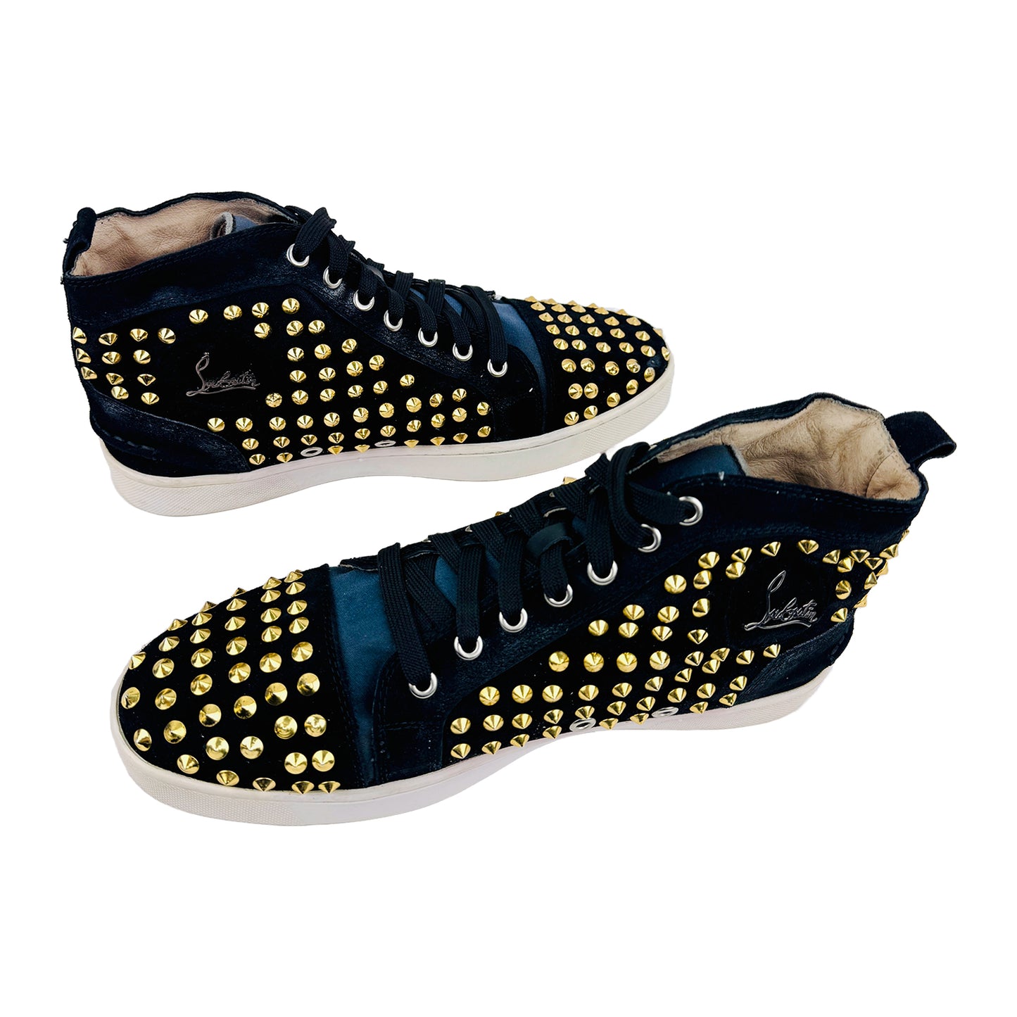 Christian Louboutin Louis Spikes High Top Shoes (Size 41.5/42)