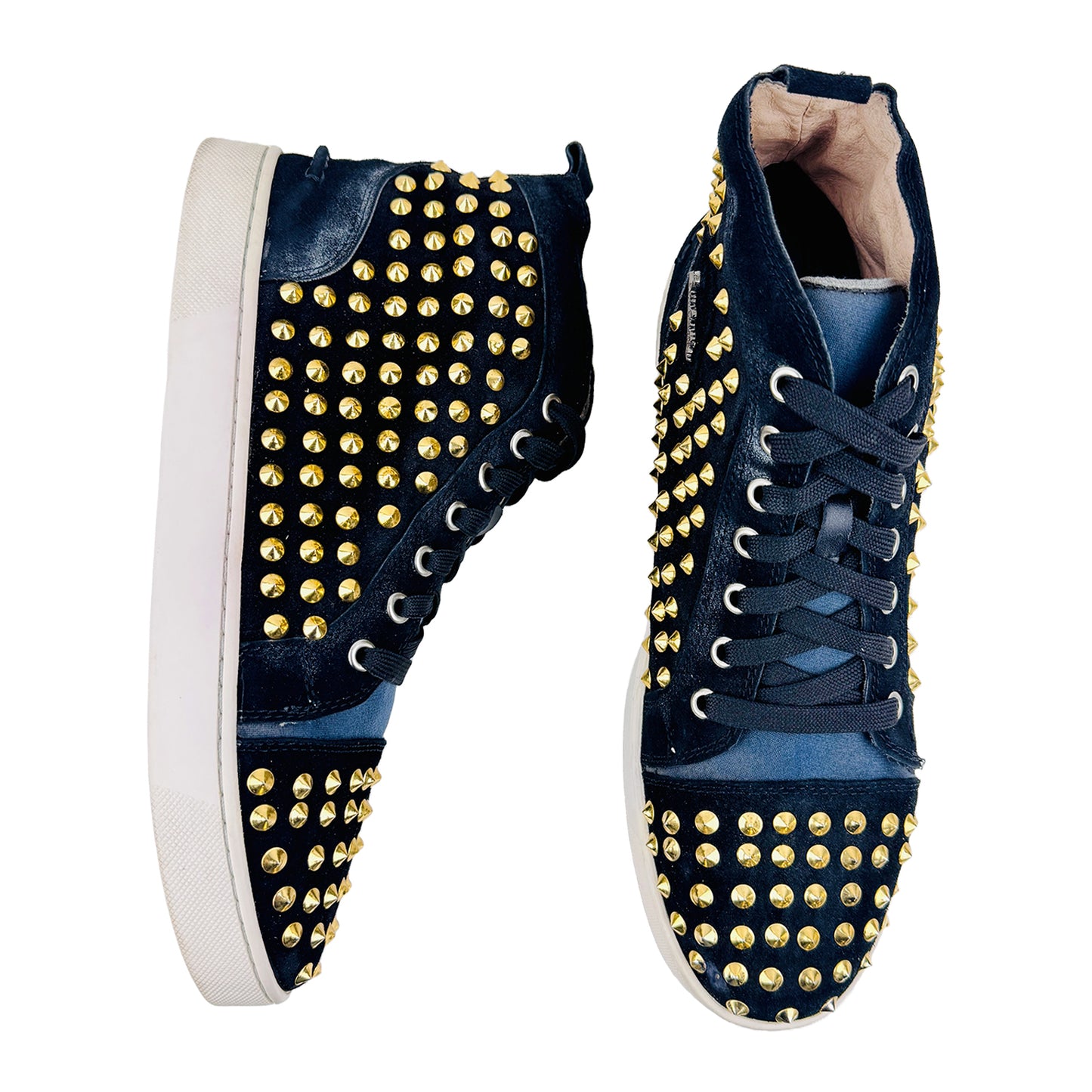 Christian Louboutin Louis Spikes High Top Shoes (Size 41.5/42)