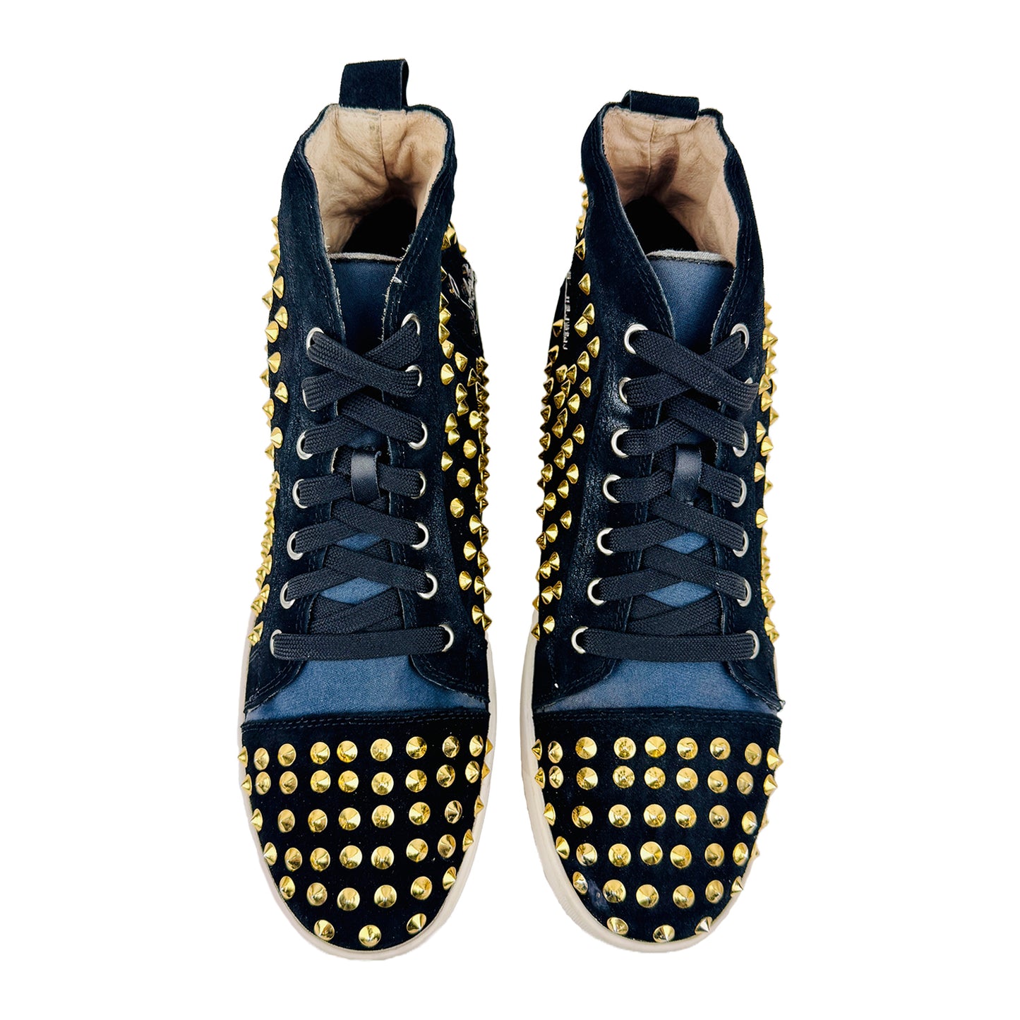 Christian Louboutin Louis Spikes High Top Shoes (Size 41.5/42)