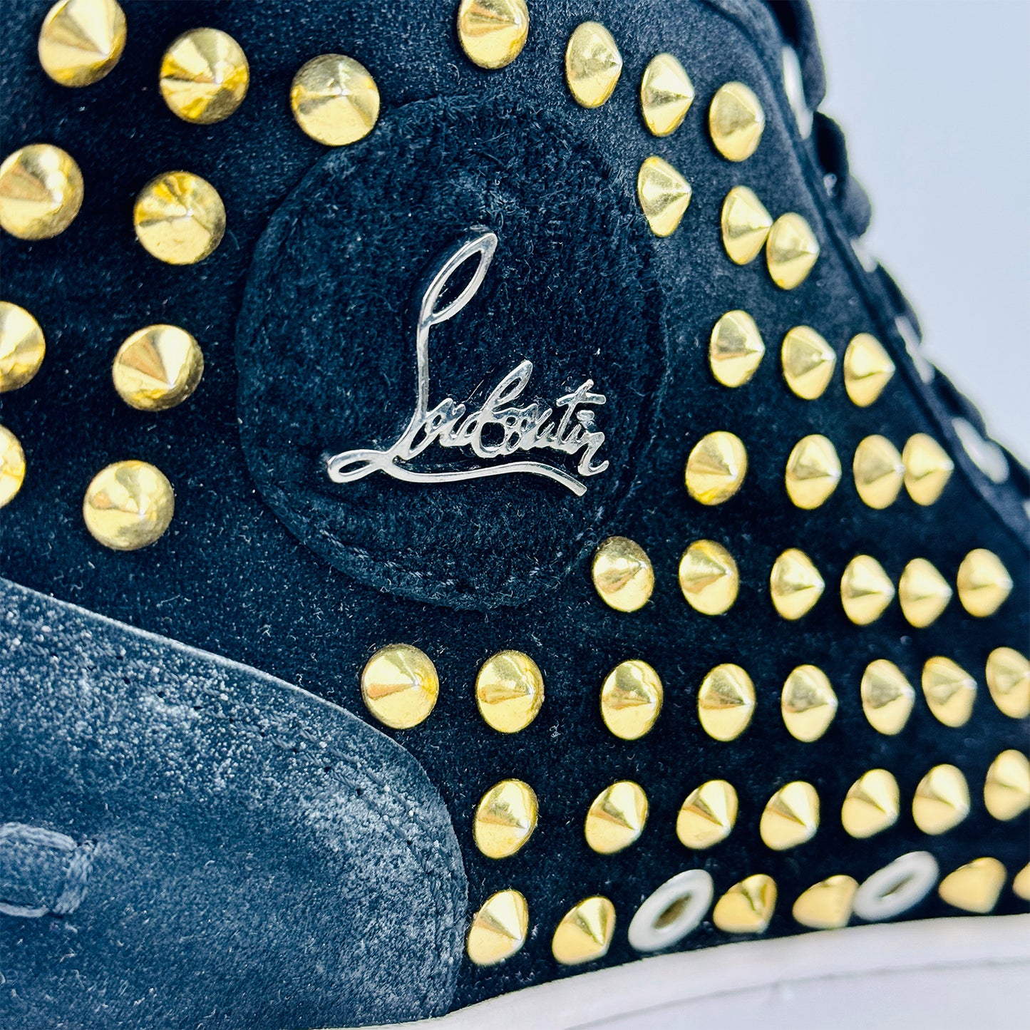 Christian Louboutin Louis Spikes High Top Shoes (Size 41.5/42)