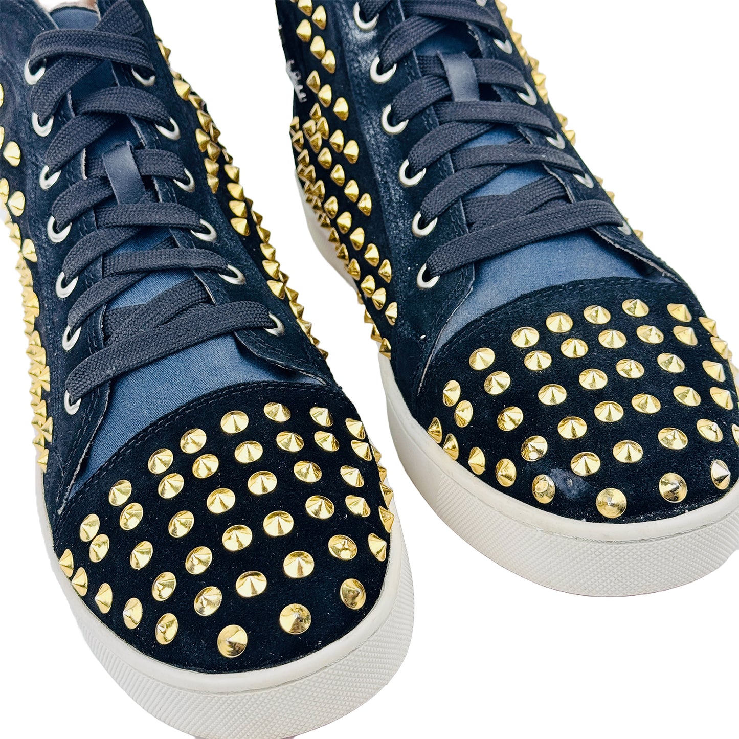 Christian Louboutin Louis Spikes High Top Shoes (Size 41.5/42)