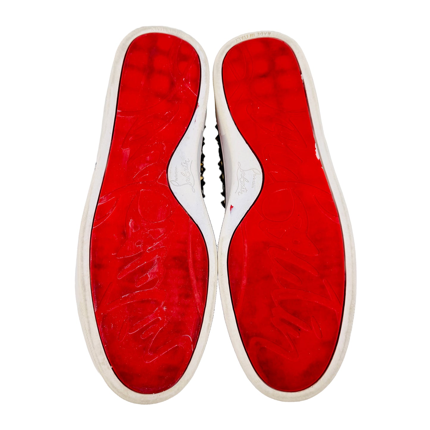 Christian Louboutin Louis Spikes High Top Shoes (Size 41.5/42)