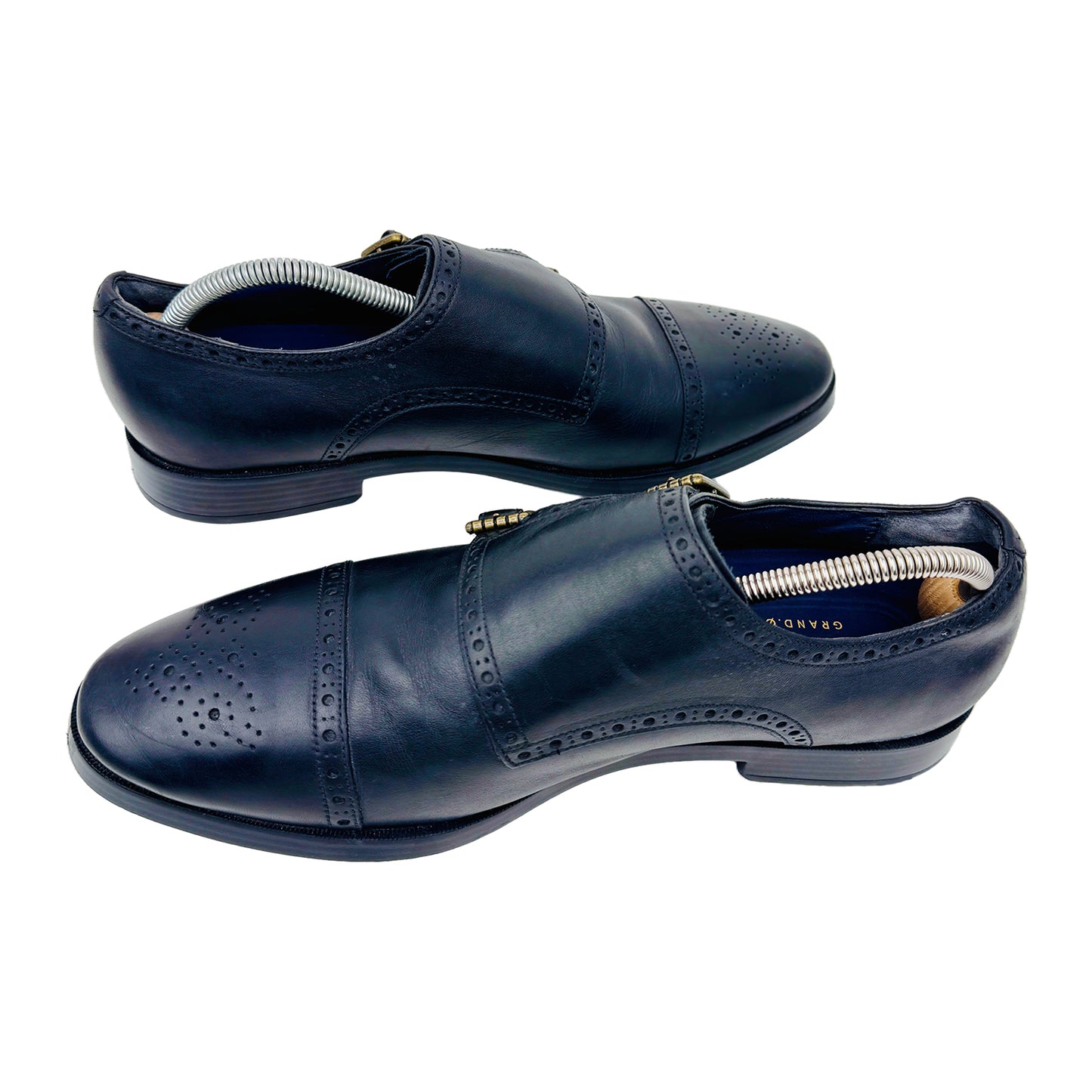 Cole Haan Jefferson Grand Double Monk Strap Shoes (Size 43/43.5)