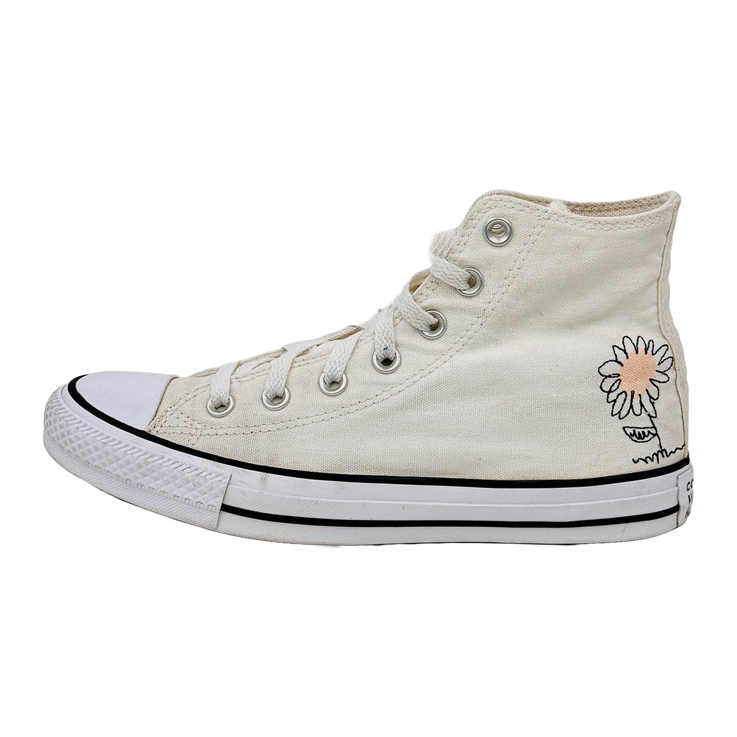 Converse Chuck Taylor All Star Floral Embroidery Shoes (Size 39) - A05131C