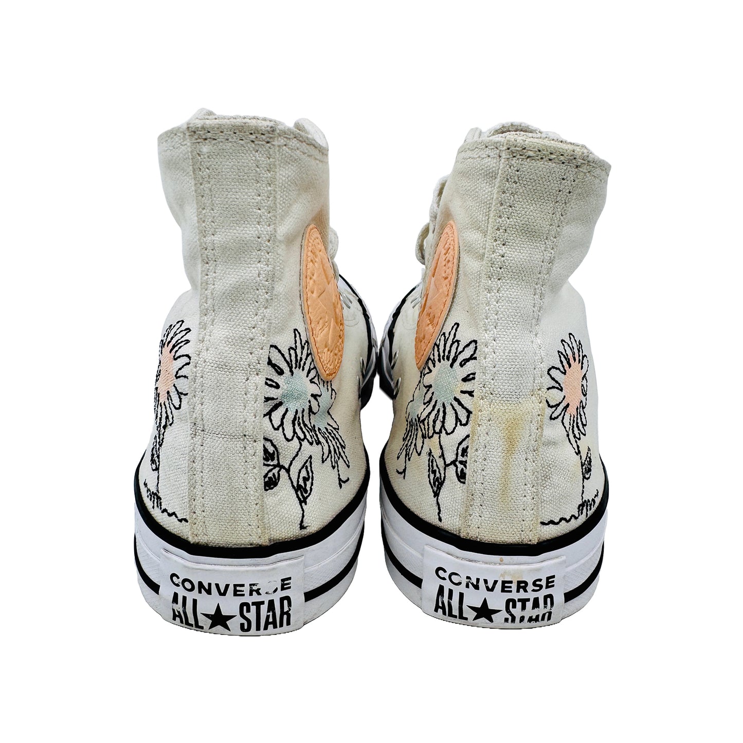 Converse Chuck Taylor All Star Floral Embroidery Shoes (Size 39) - A05131C