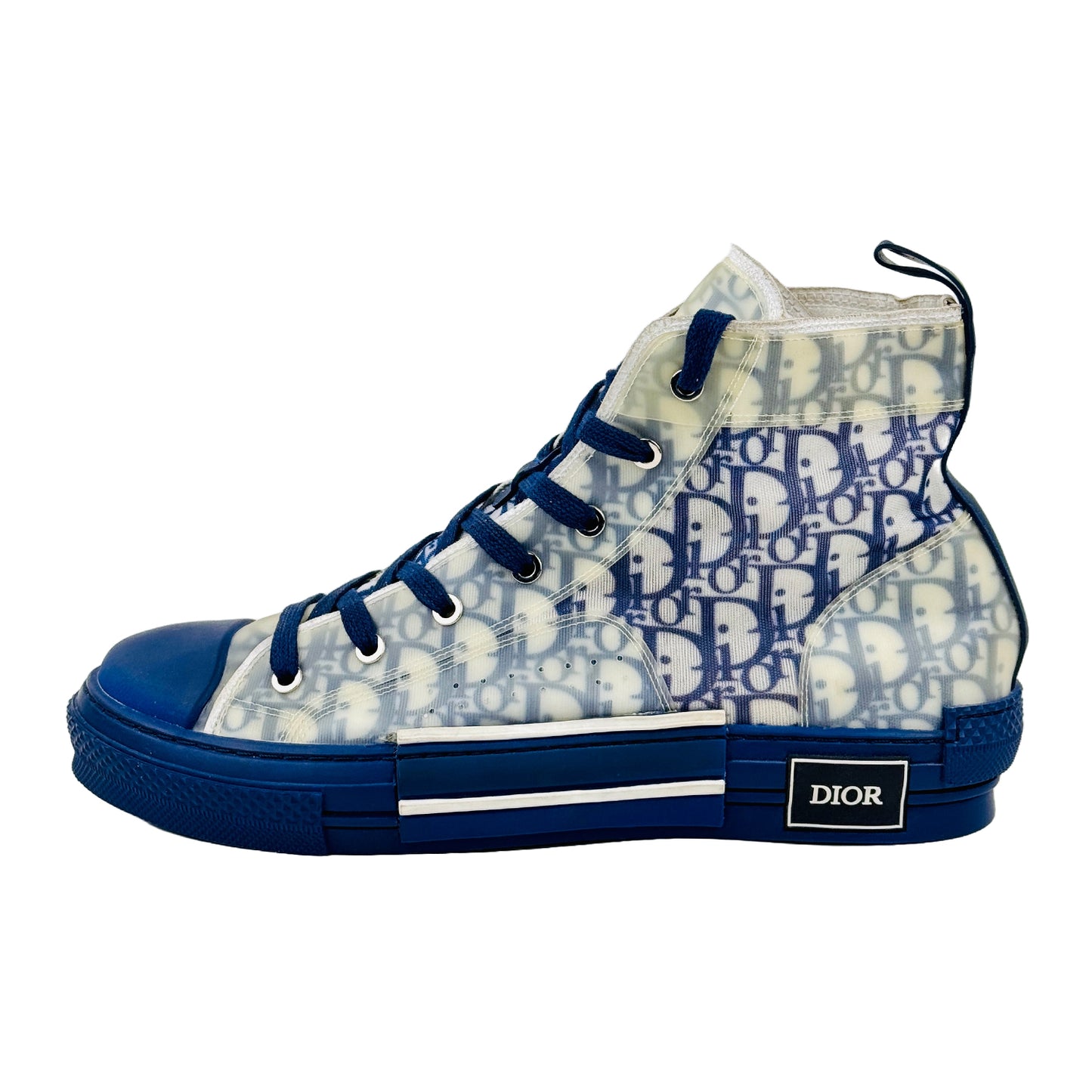 Dior B23 High Top Oblique Shoes (Size 44/44.5) - 3SH118YTG H165