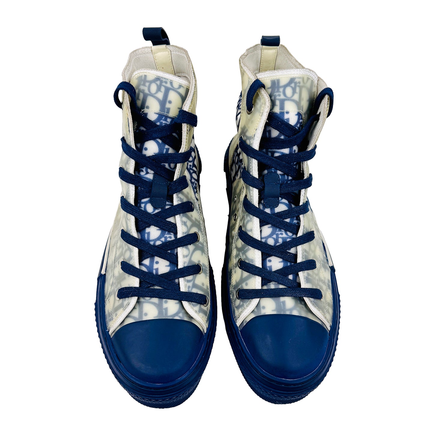 Dior B23 High Top Oblique Shoes (Size 44/44.5) - 3SH118YTG H165