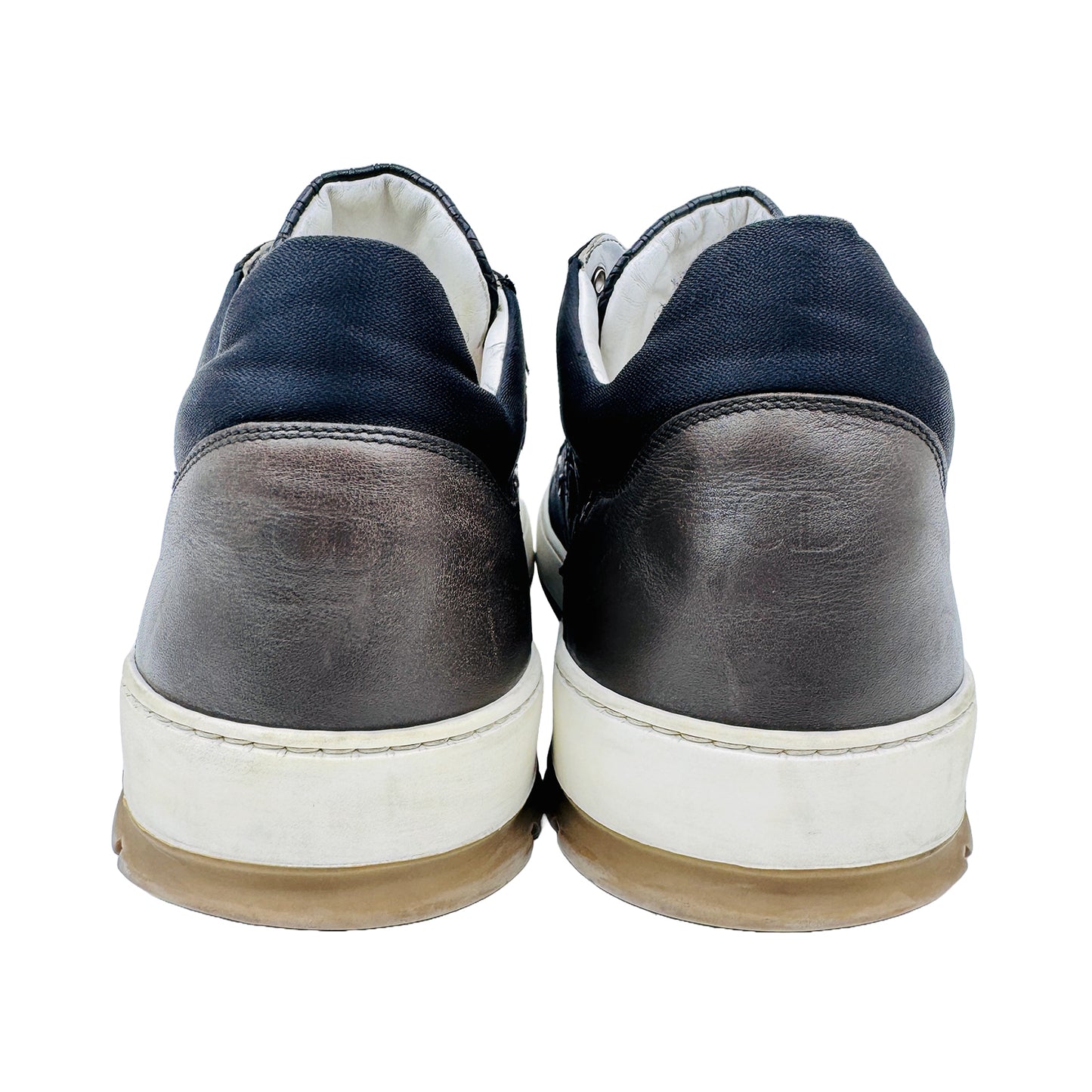 Dior Men's Homme Black Leather Sneakers (Size 45)