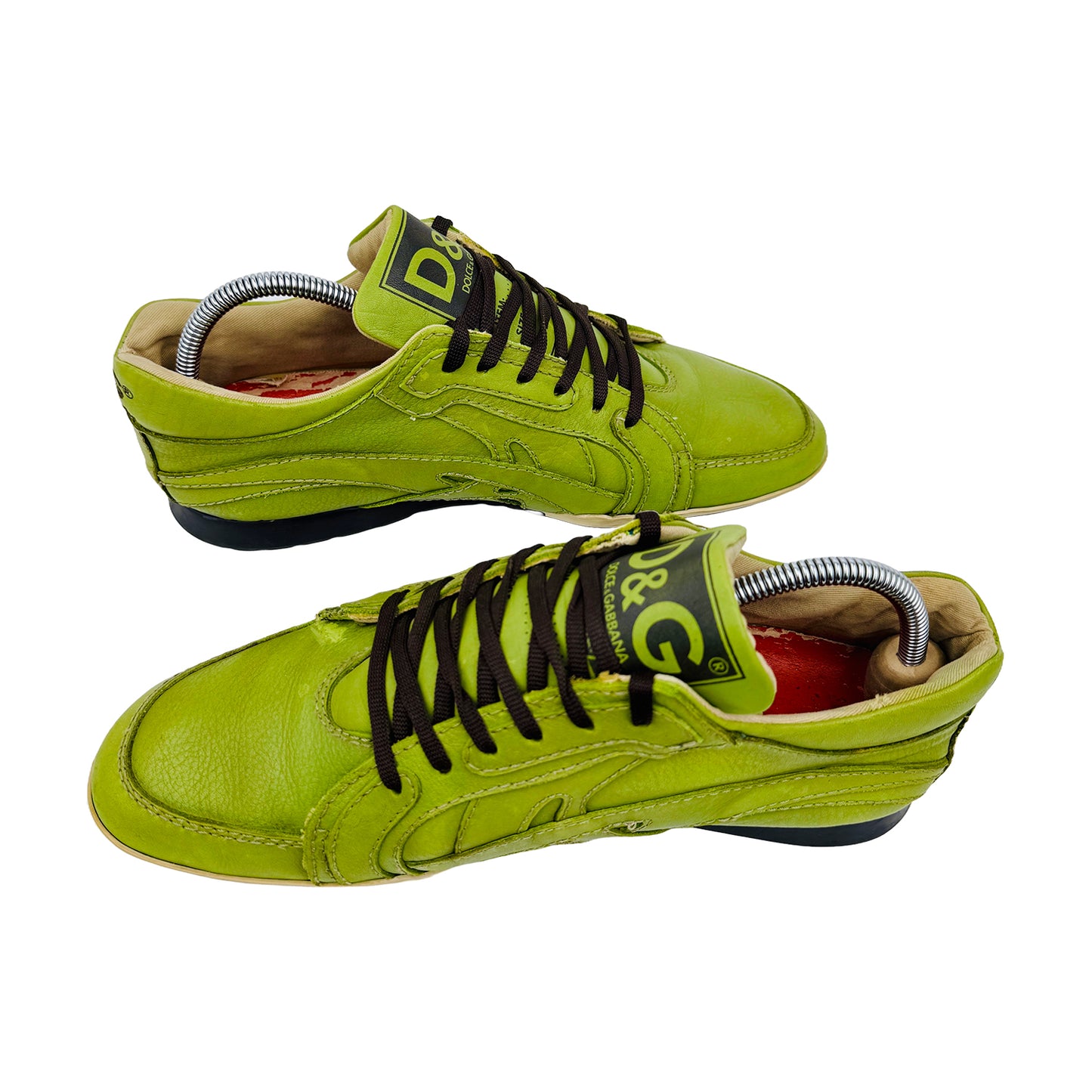 Dolce & Gabbana Green Low Trainer Shoes (Size 43.5/44)