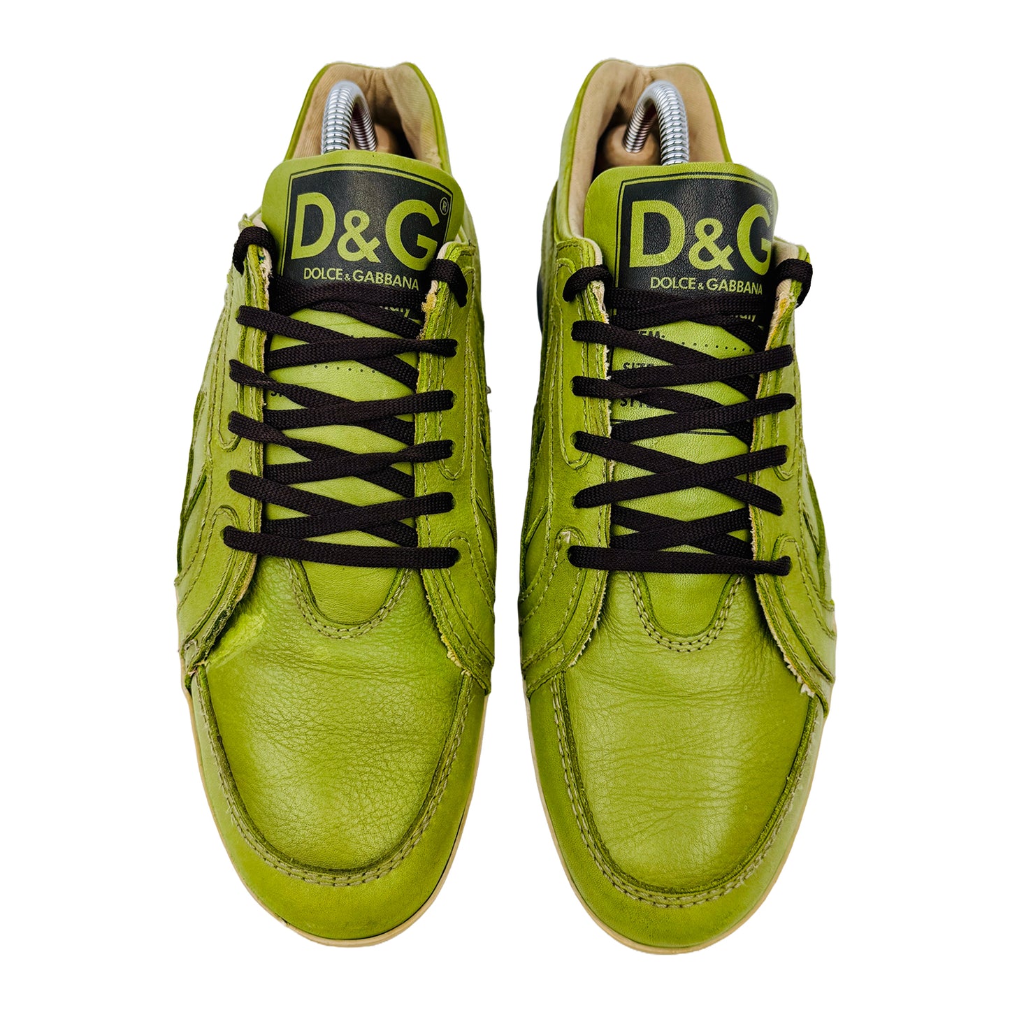 Dolce & Gabbana Green Low Trainer Shoes (Size 43.5/44)