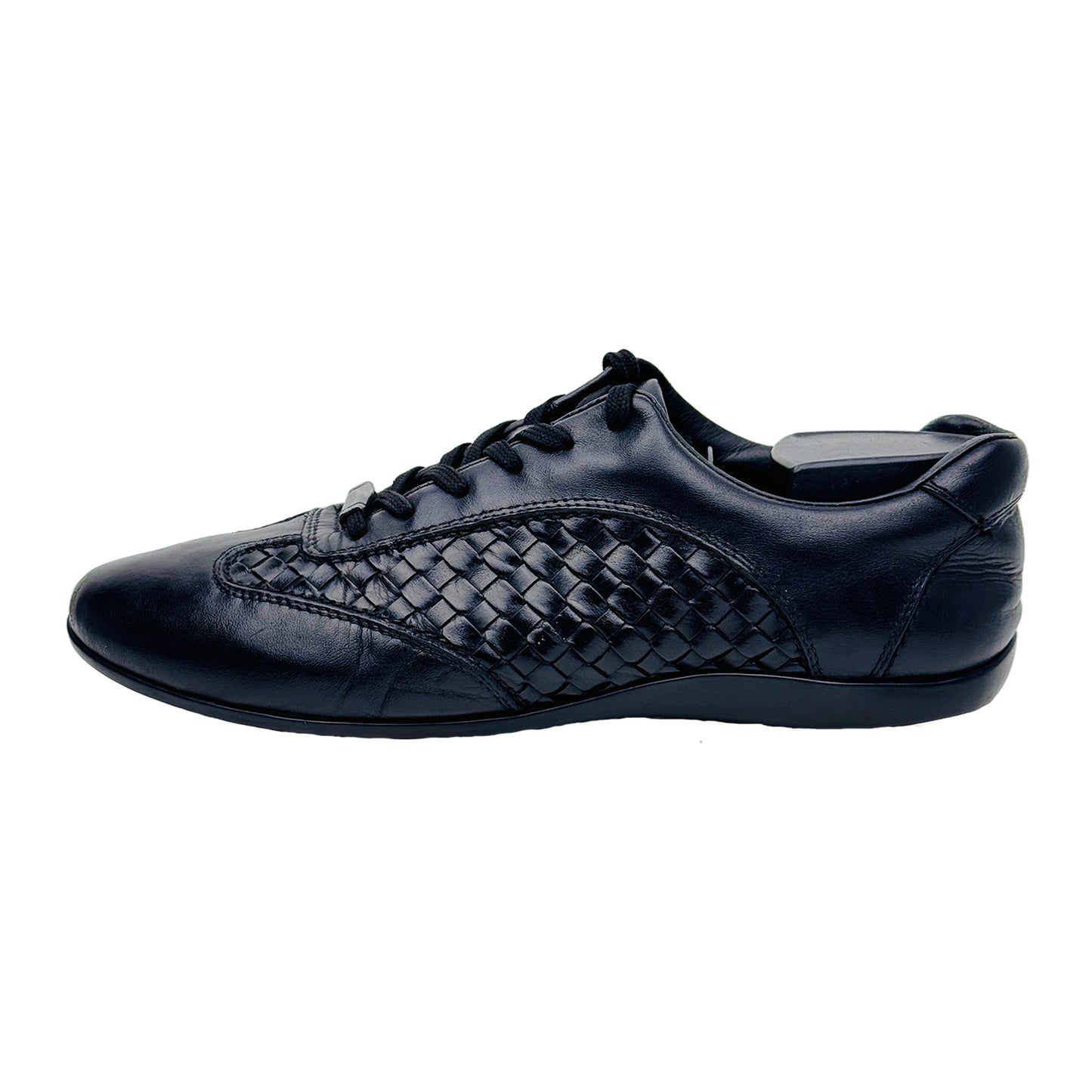Ermenegildo Zegna Intrecciato Low Top Sneaker Shoes (Size 41)