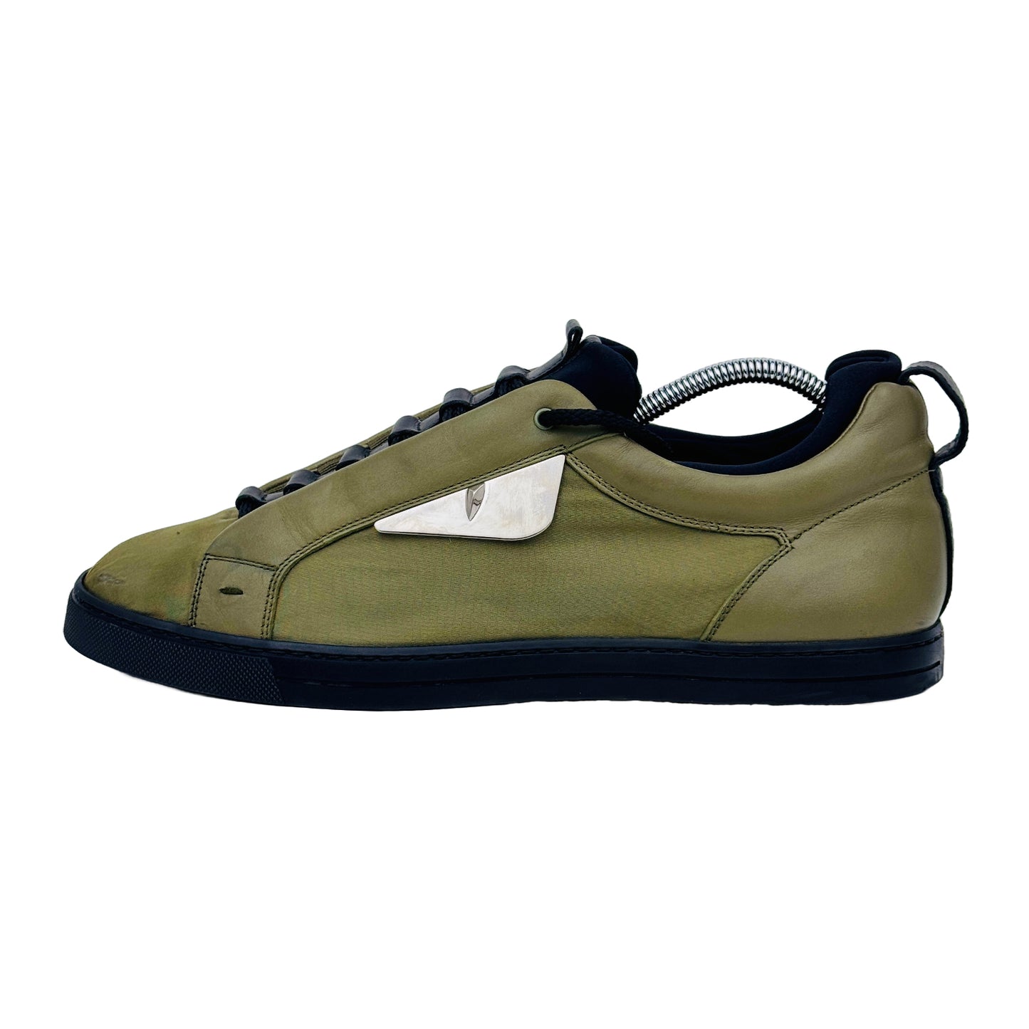 Fendi Buggies Applique Green Sneakers (Size 43) - 7E1021