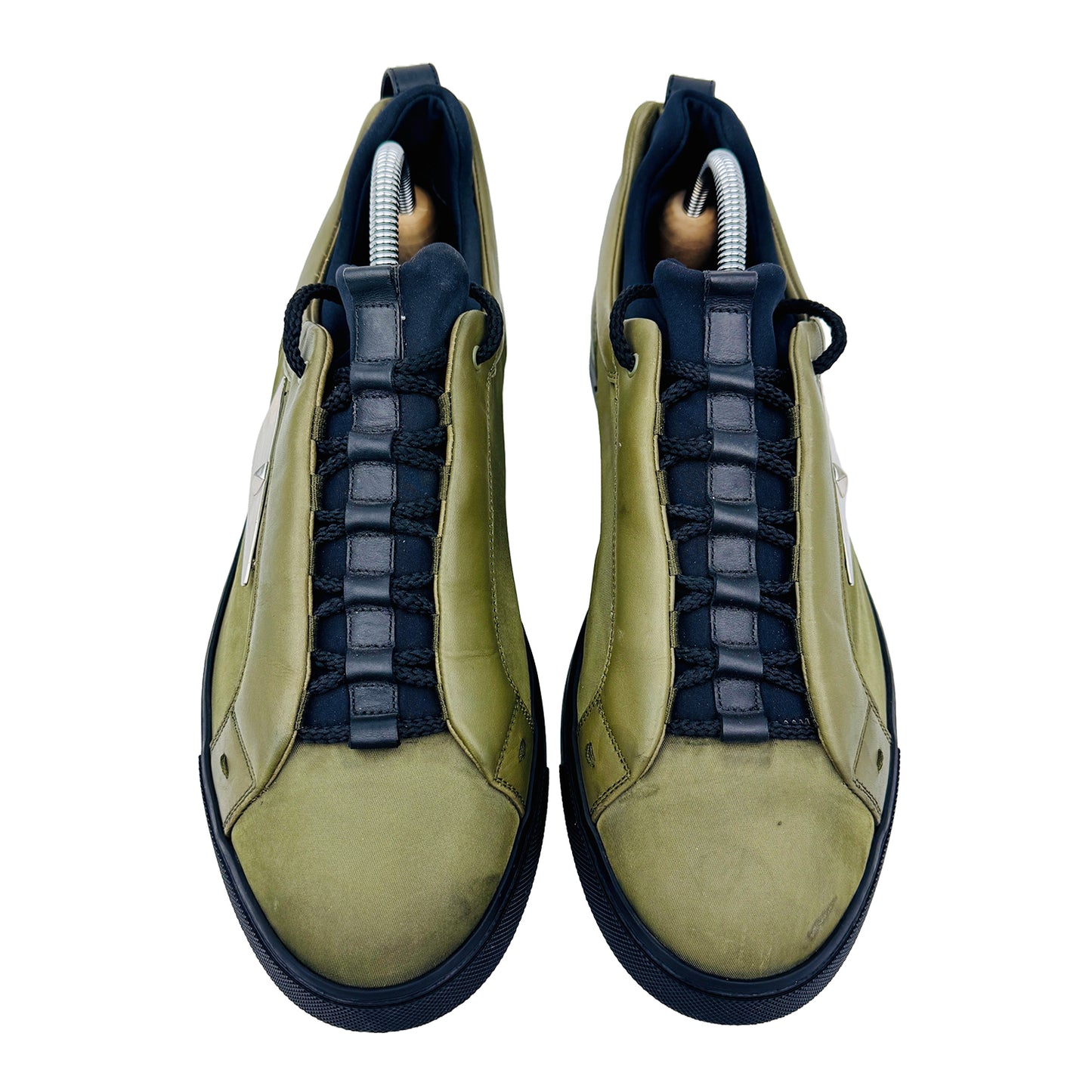 Fendi Buggies Applique Green Sneakers (Size 43) - 7E1021
