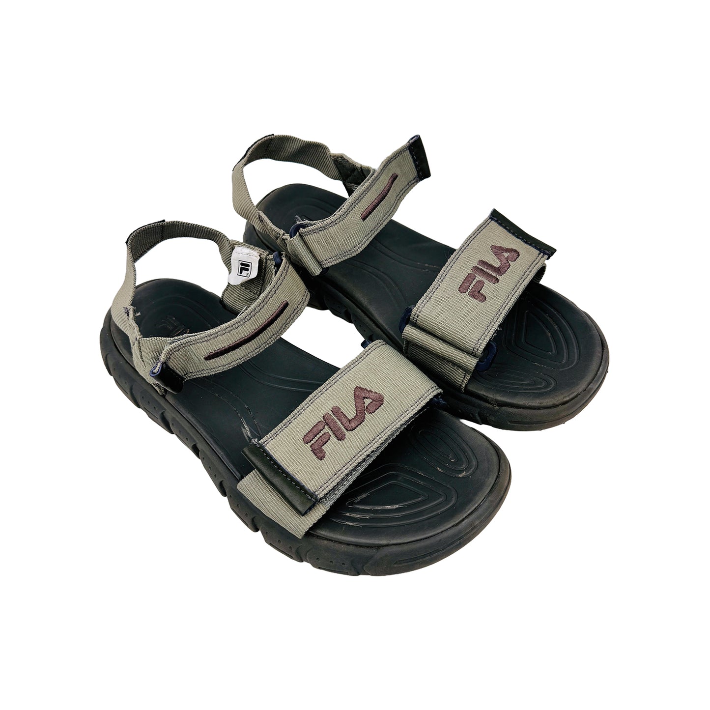 Fila Men's Delonzo Green Sandals (Size 43)