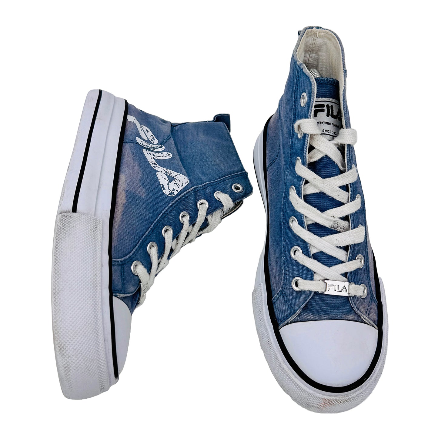 Fila Women's Hi Top Sneaker Shoes (Size 39)