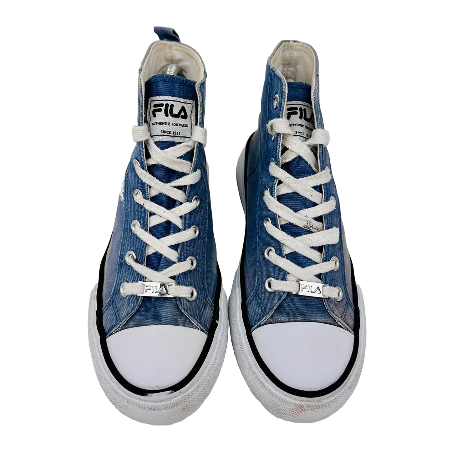 Fila Women's Hi Top Sneaker Shoes (Size 39)
