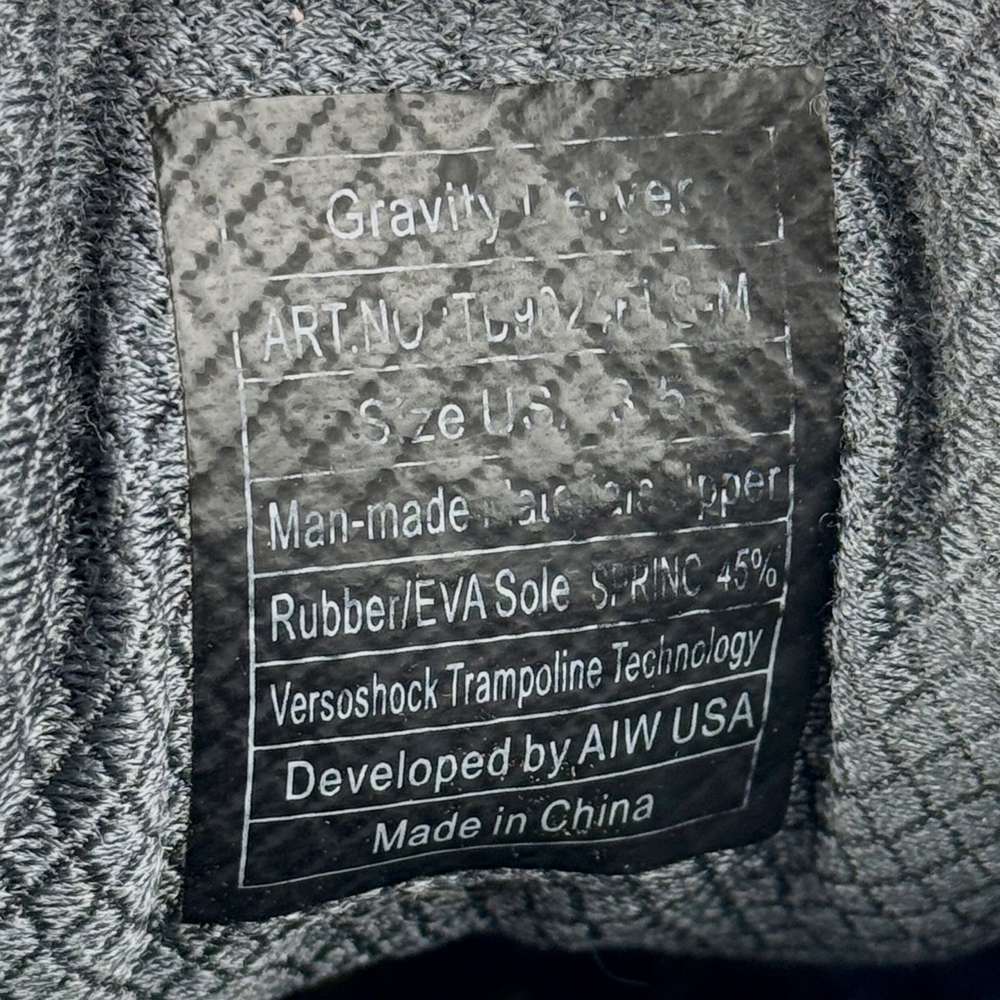 Gravity Defyer Mighty Walk Shoes (Size 39) - TB9024MNB