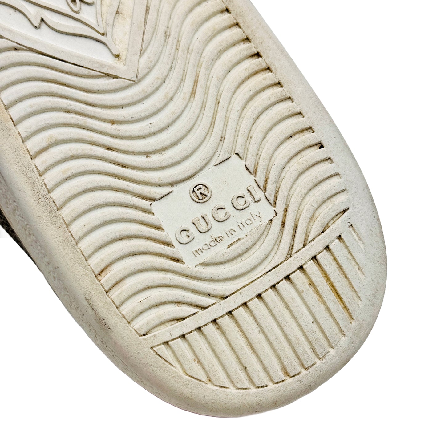 Gucci Ace With Web Sneaker Shoes (Size 38/38.5) - 429446 5 90G