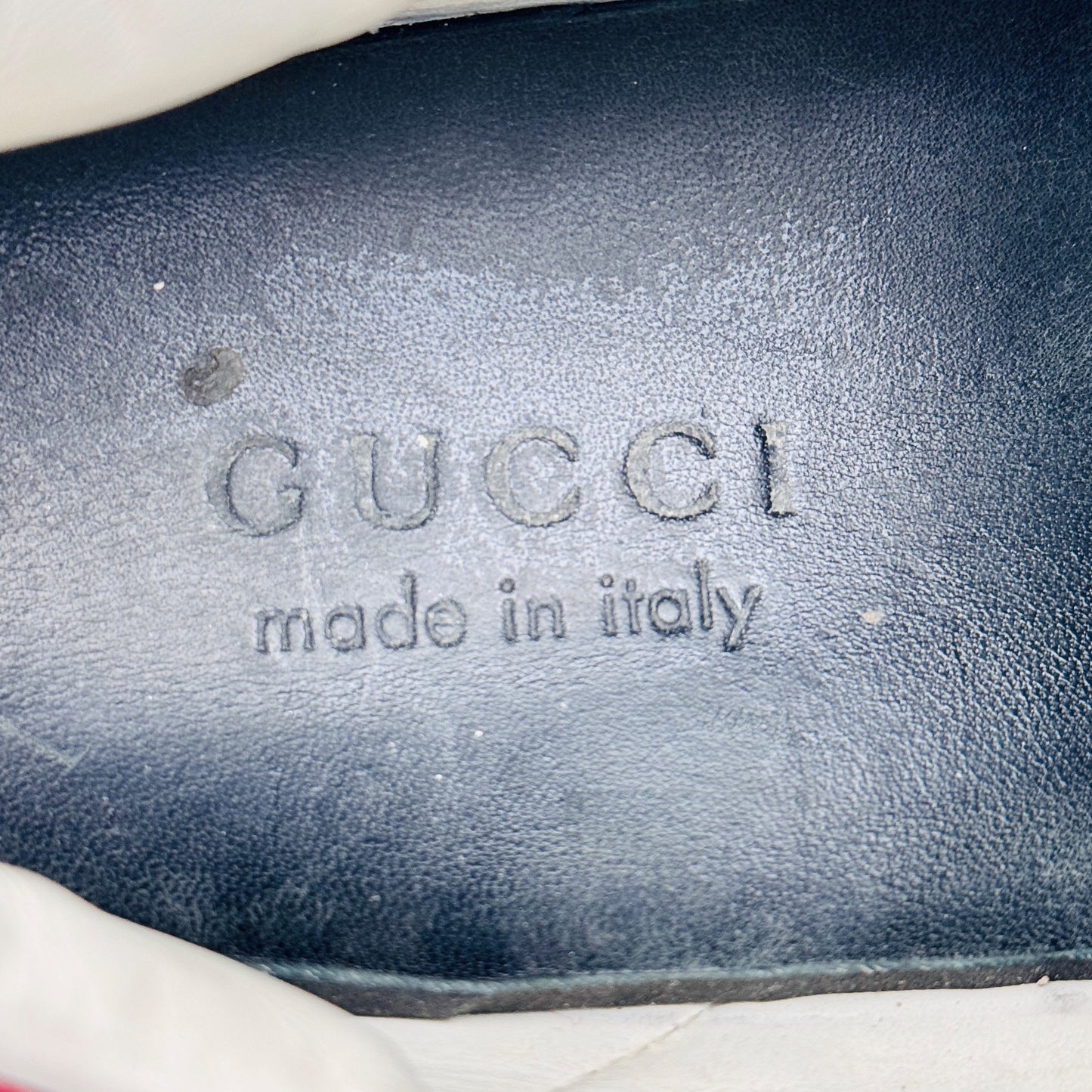 Gucci Ace With Web Sneaker Shoes (Size 38/38.5) - 429446 5 90G