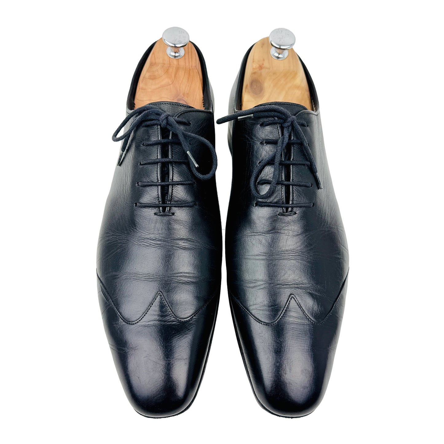 Gucci CrossGrain Leather Oxford Shoes (Size 43/43.5) - 170328