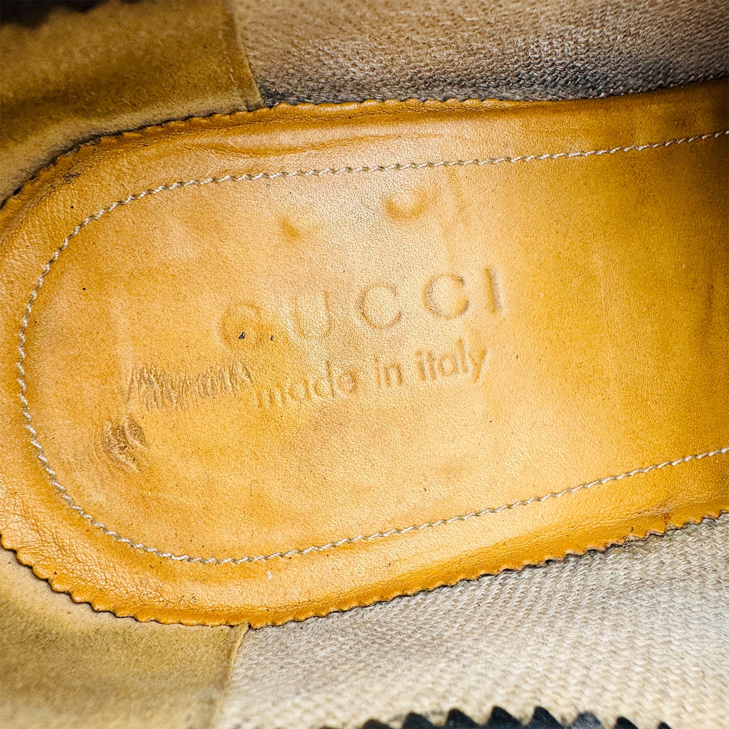 Gucci CrossGrain Leather Oxford Shoes (Size 43/43.5) - 170328